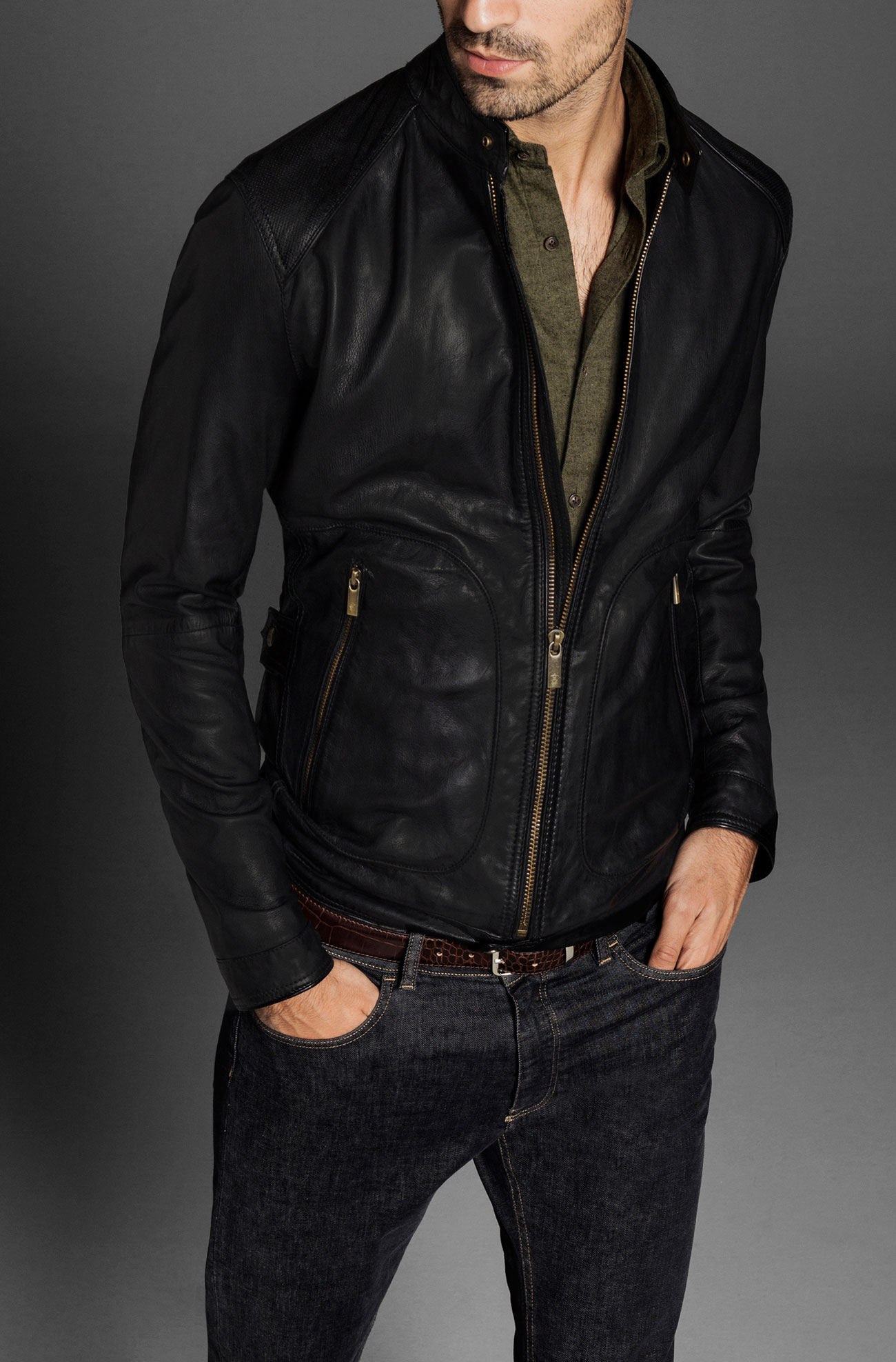 Are leather jackets in fashion for men 33 Are leather jackets in fashion for men 35