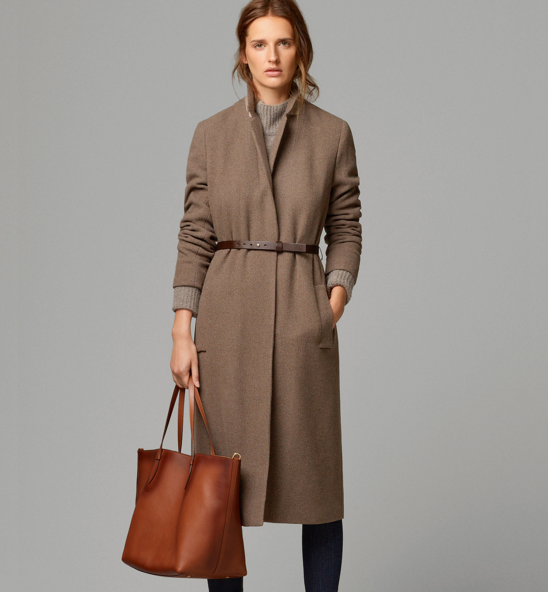 CASACO COMPRIDO CINTO