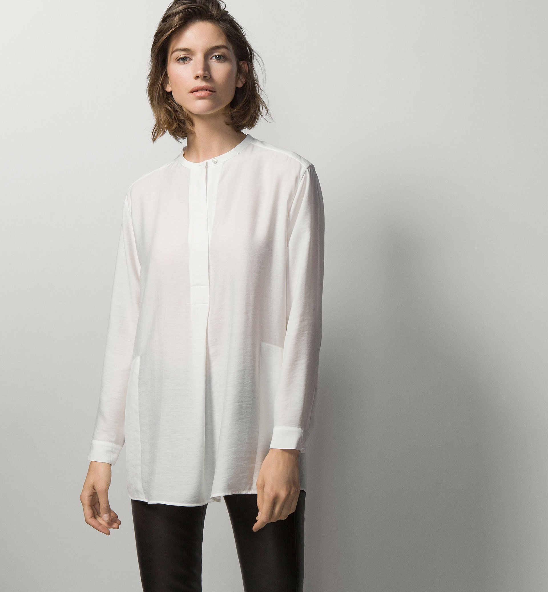 LARGE FLOWING BLOUSE