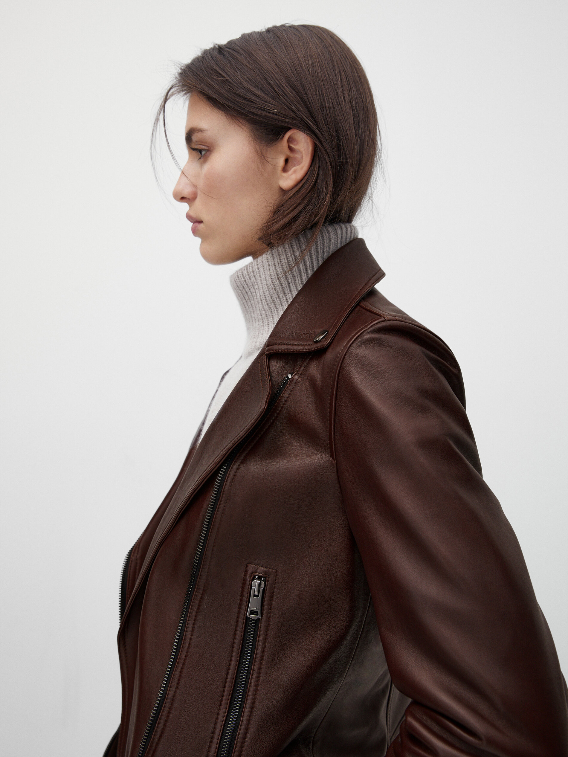 massimo dutti nappa jacket