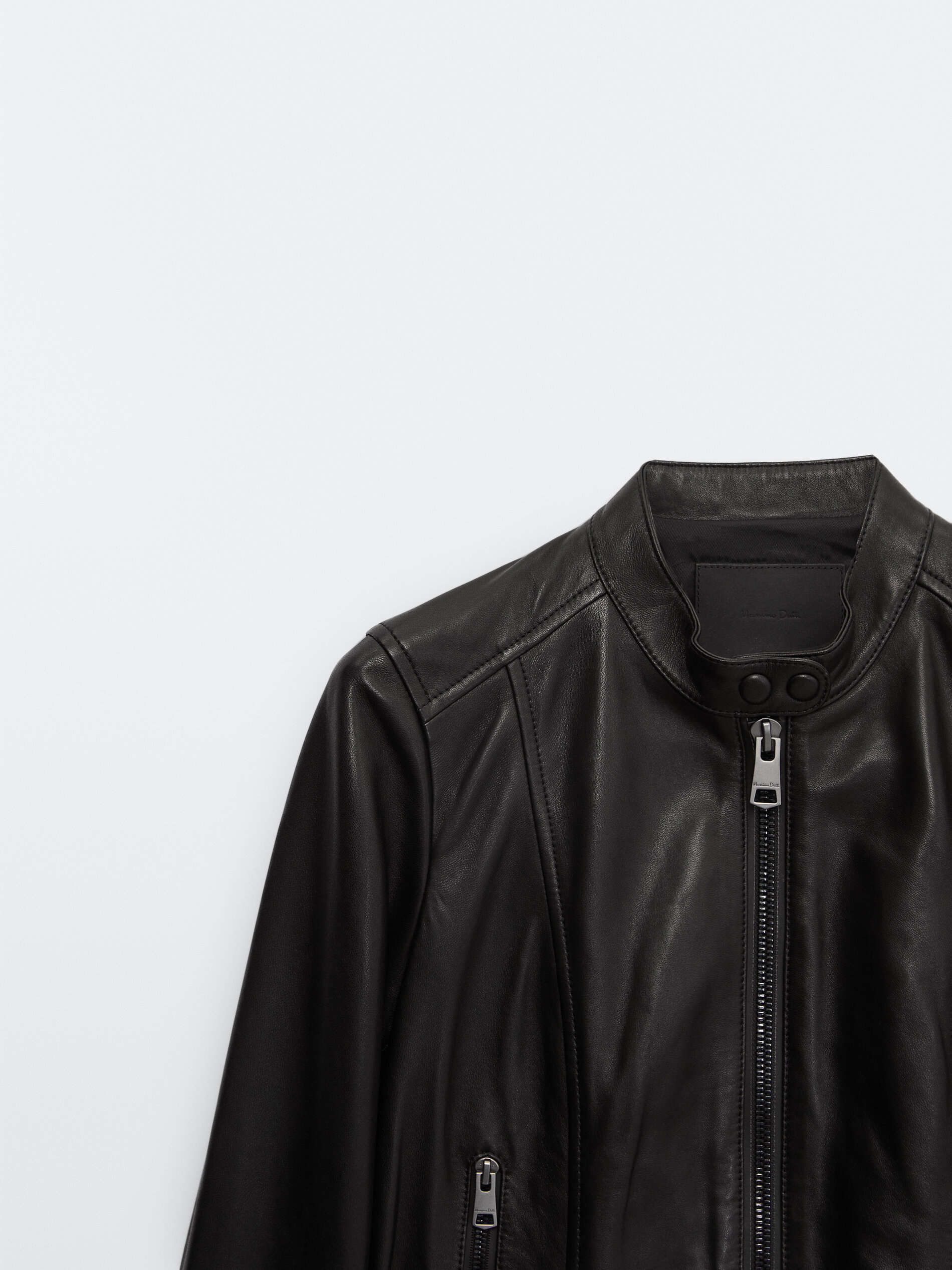 massimo dutti nappa jacket