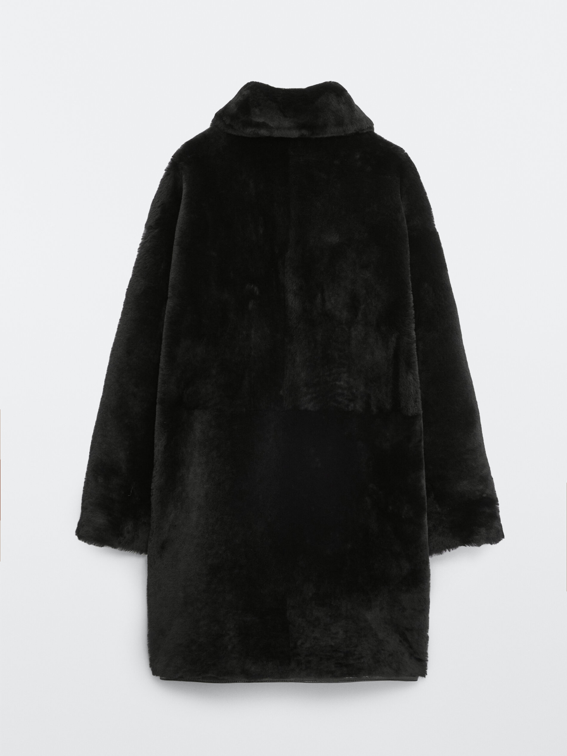 massimo dutti fur coat