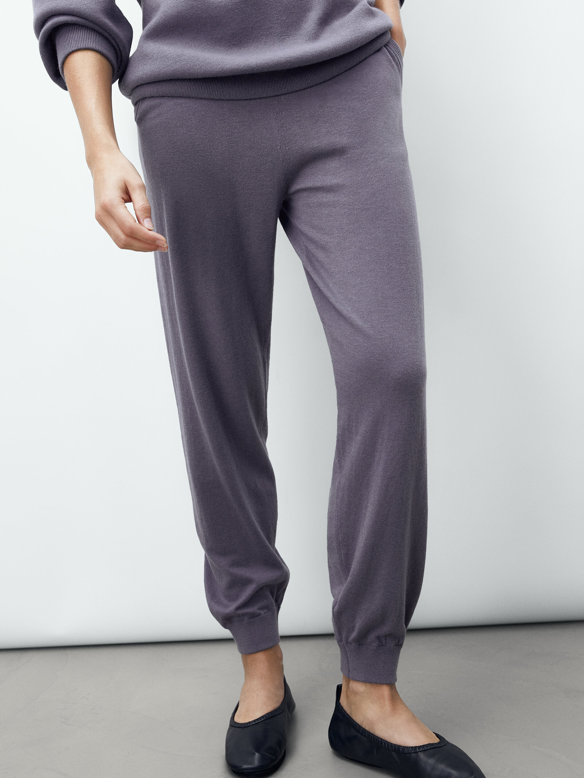 s Jogging fit knit trousers Massimo 