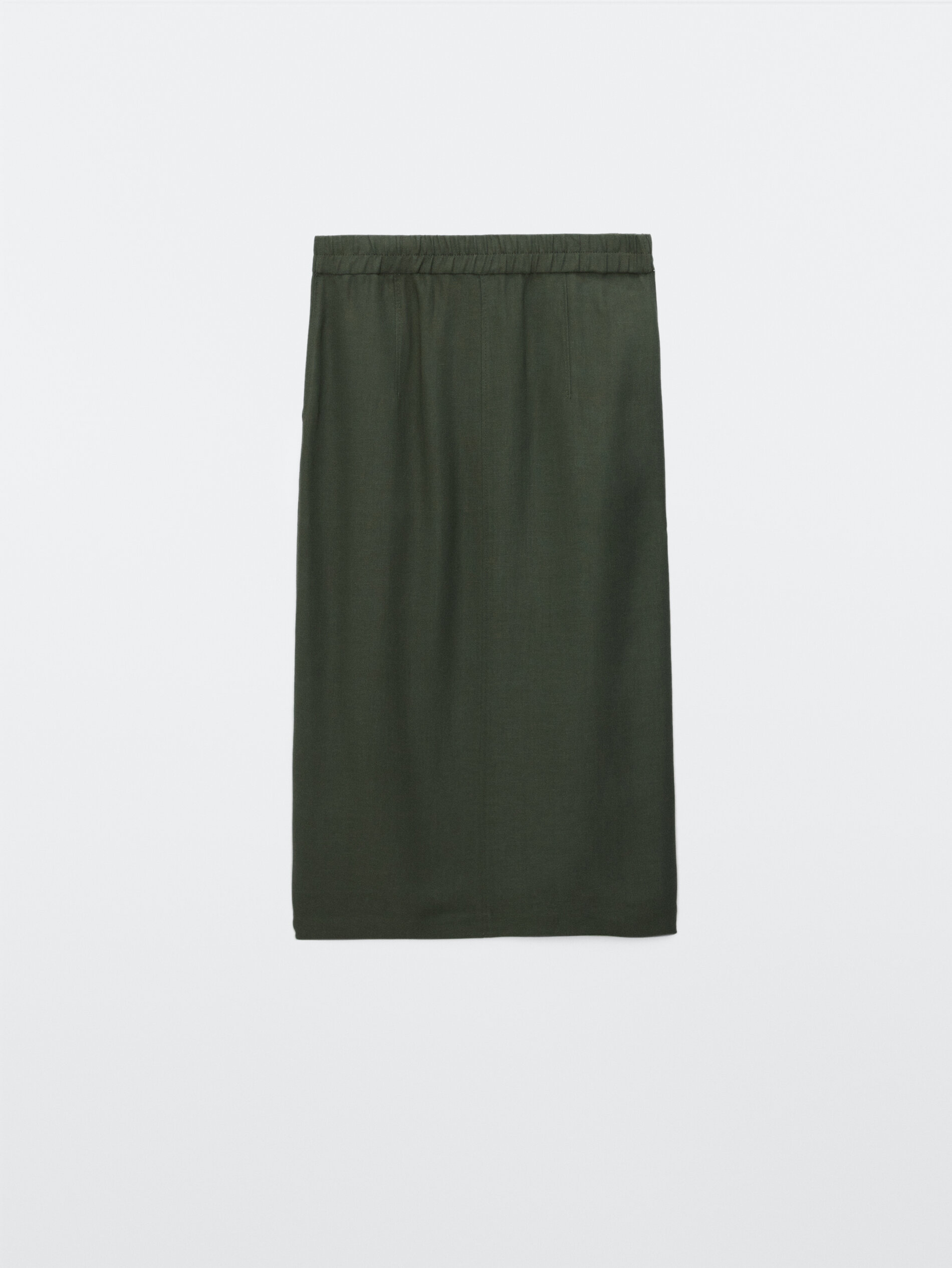 jupe crayon fendue devant