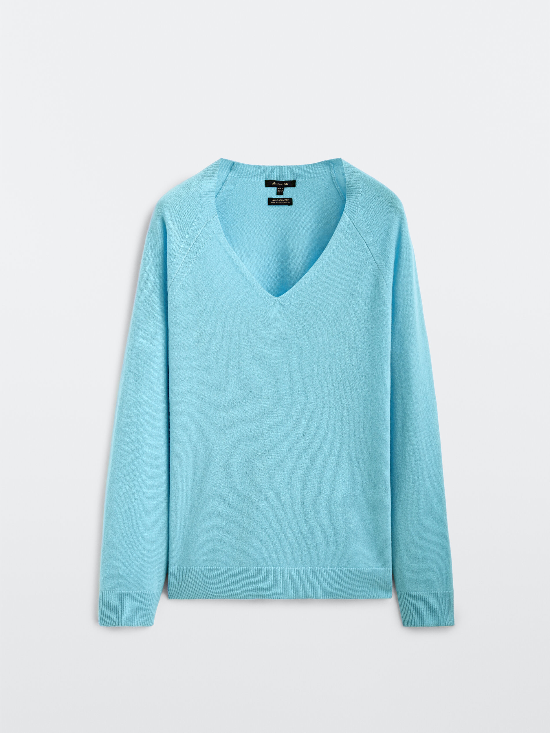 massimo dutti pullover blau