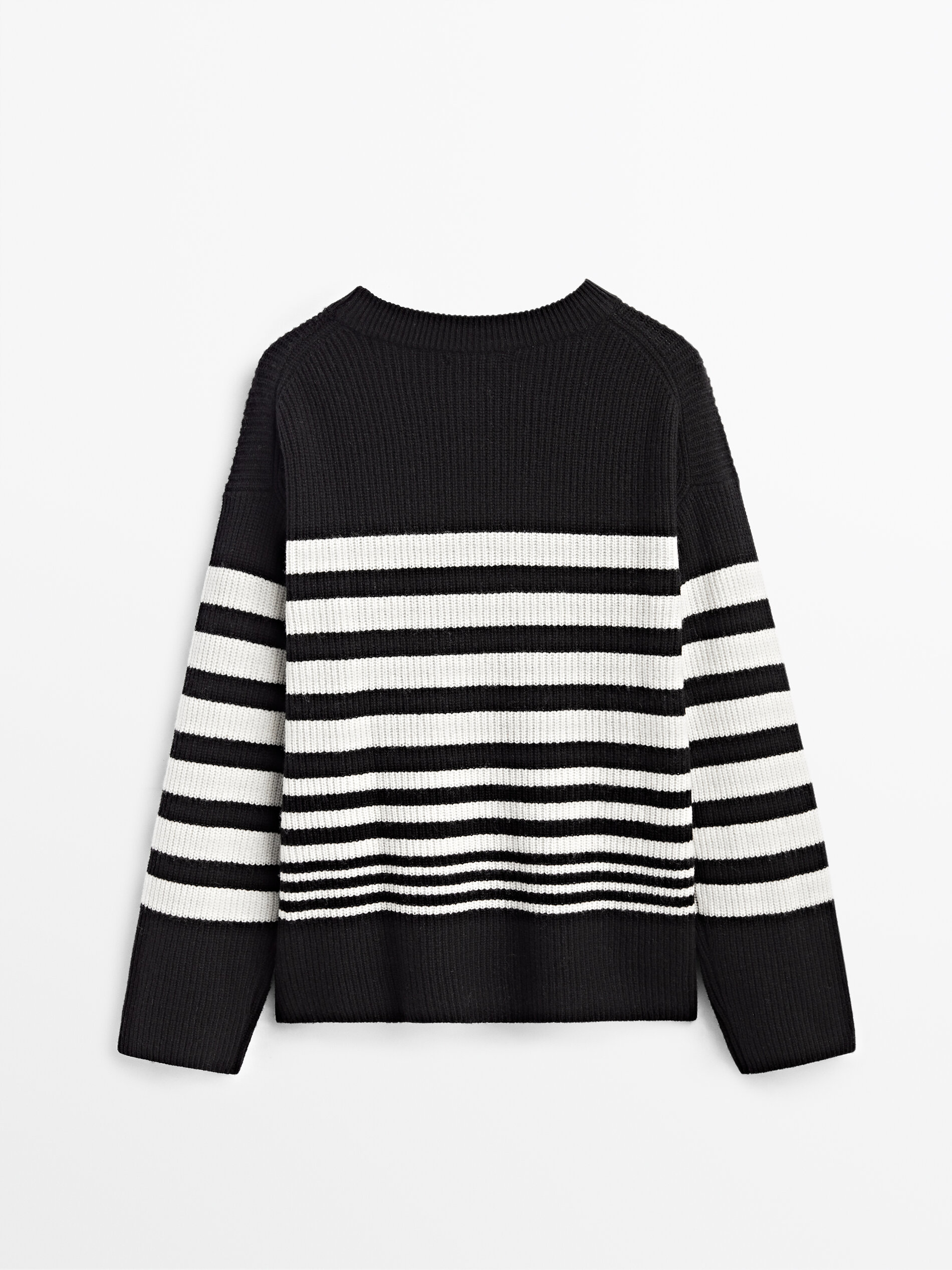 massimo dutti striped jumper