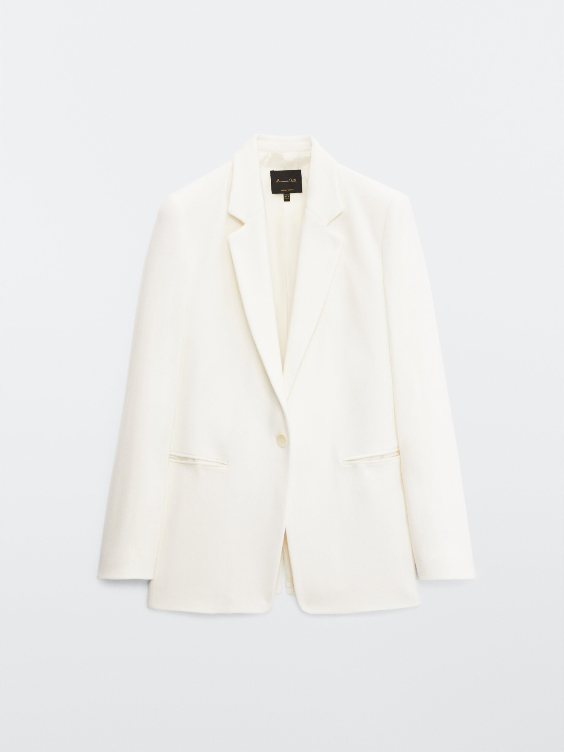 Cream wool blazer Clearance