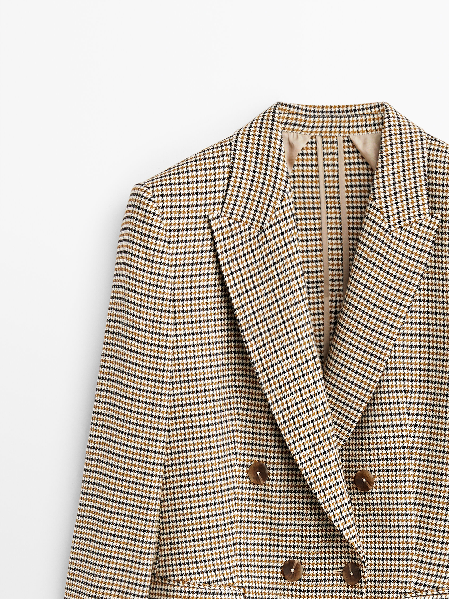 houndstooth blazer womens