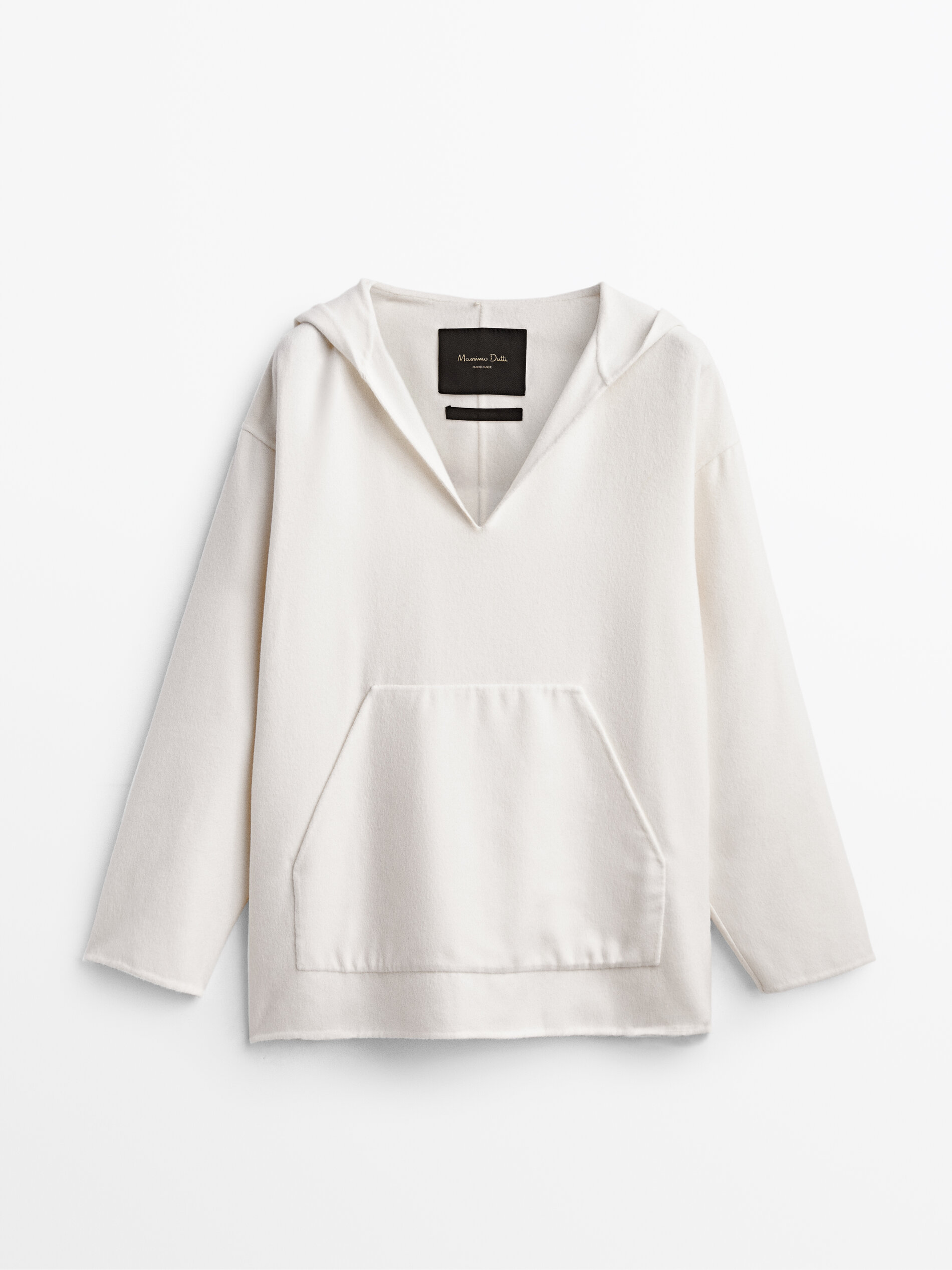 null´s Wool hoodie Massimo Dutti Nederland