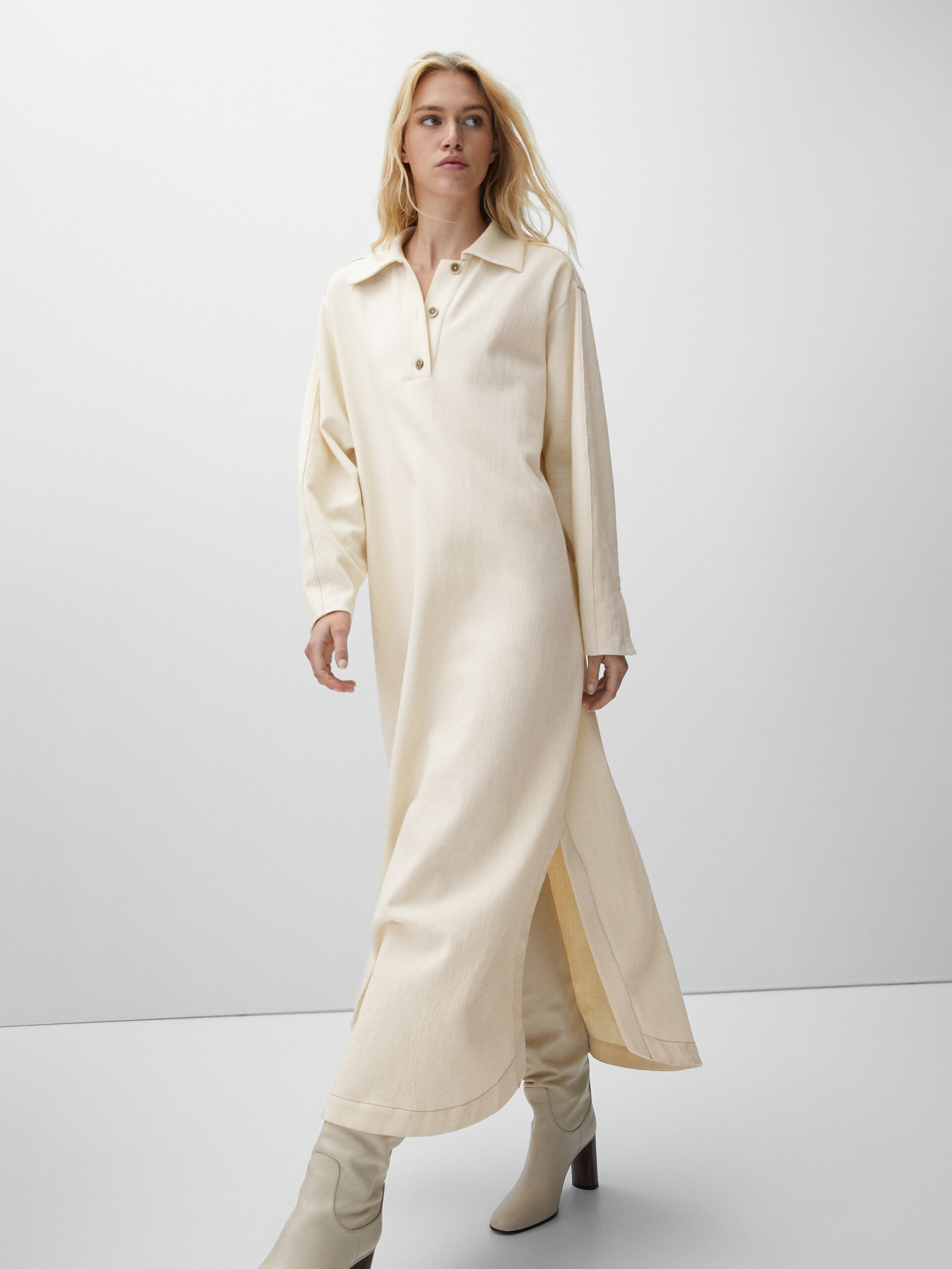 null´s Long flowing dress Massimo Dutti United States of America