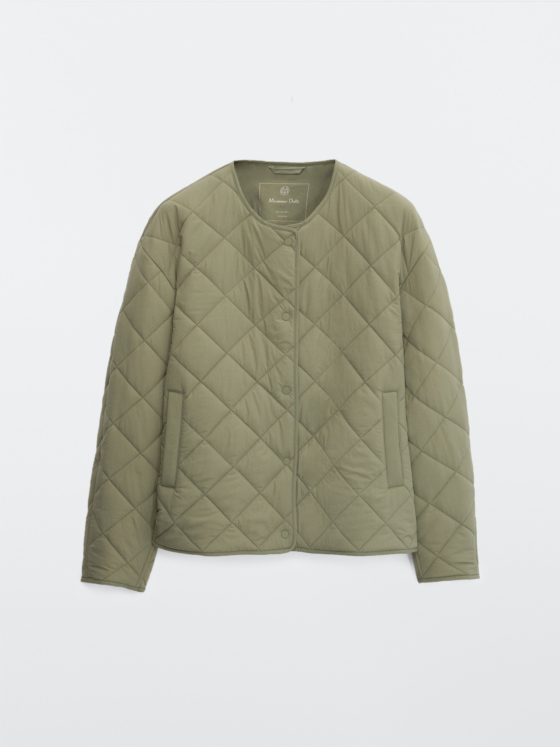 Quilted jacket short
