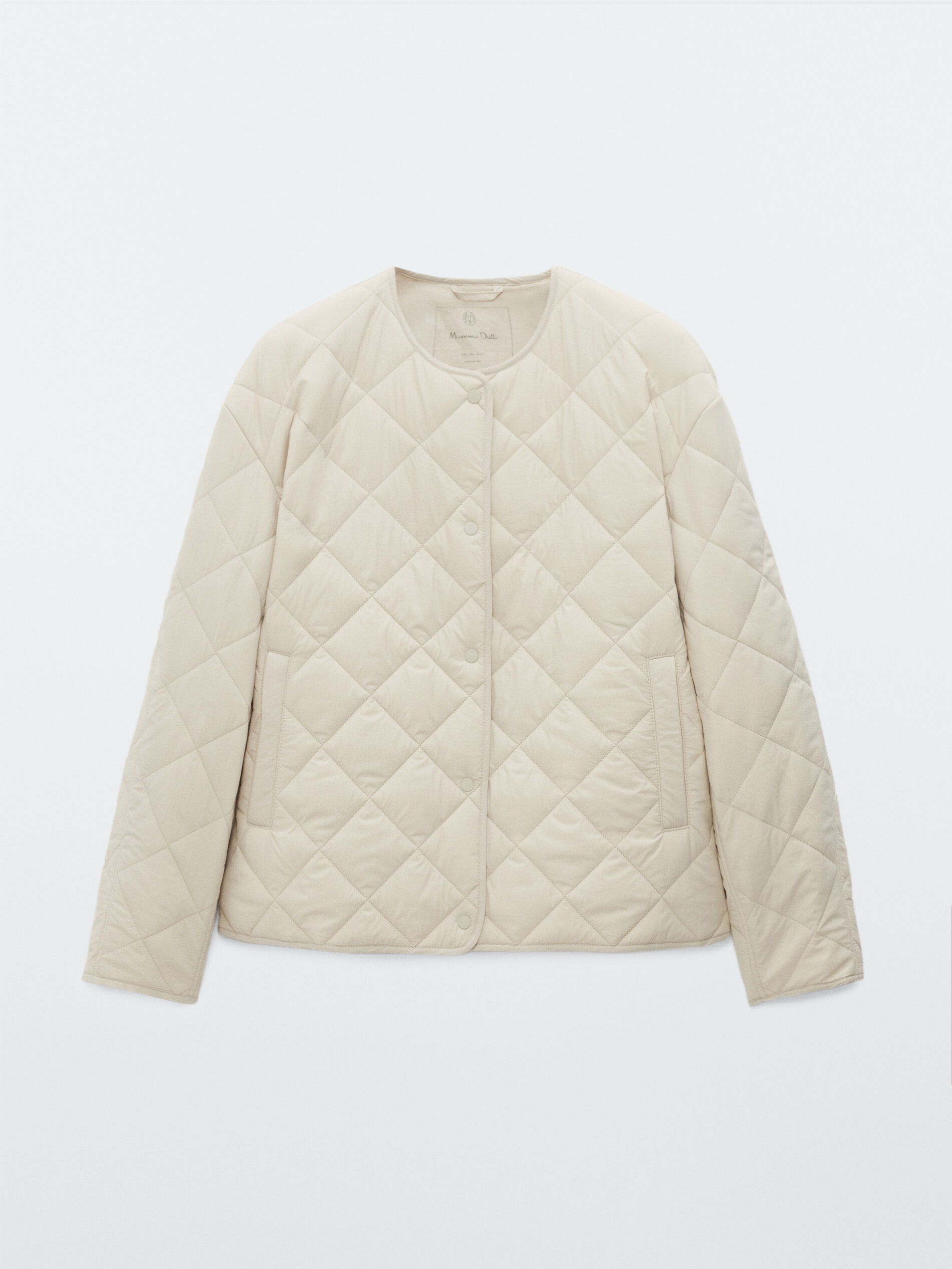 massimo dutti quilted jacket