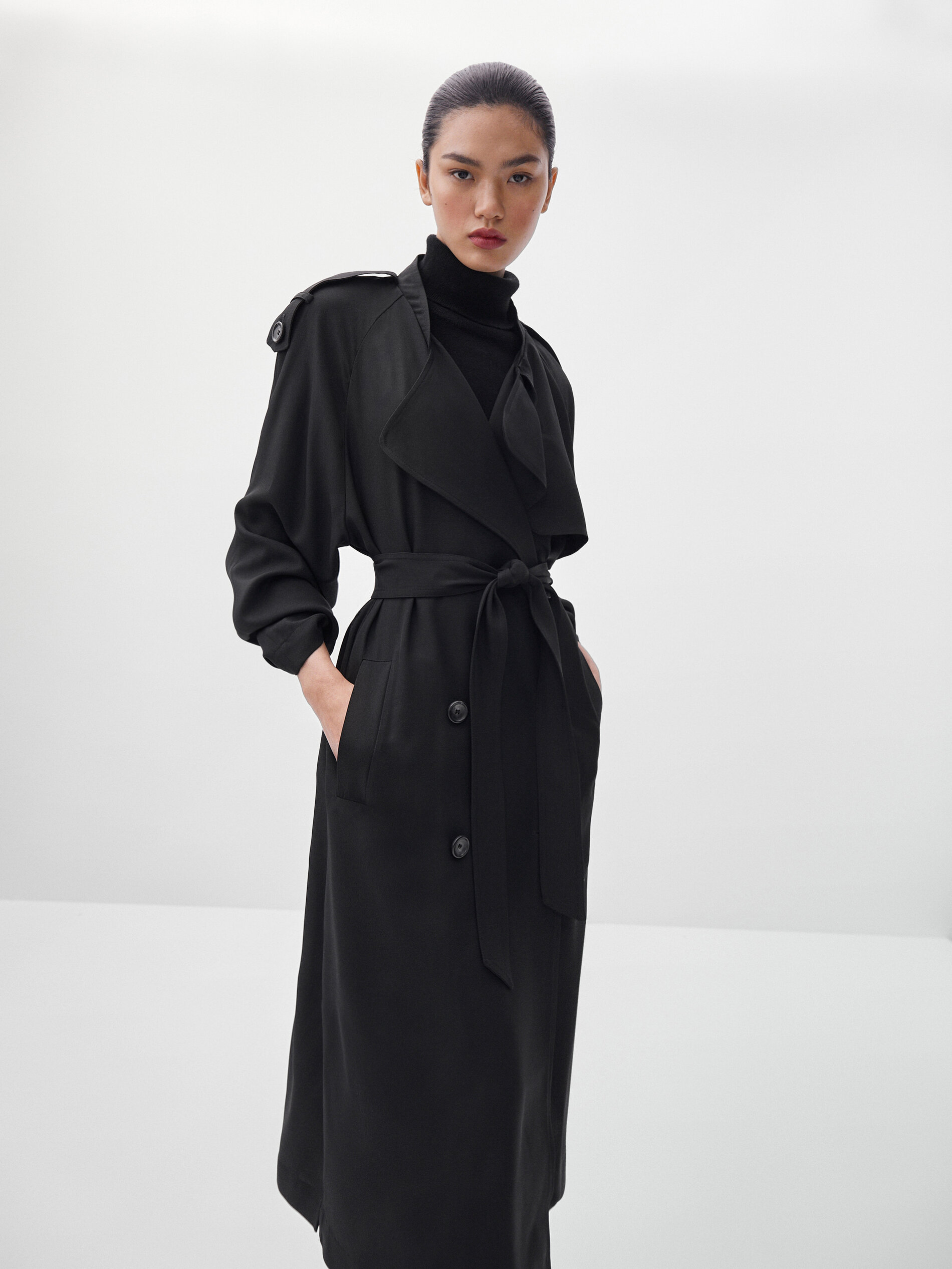massimo dutti trench