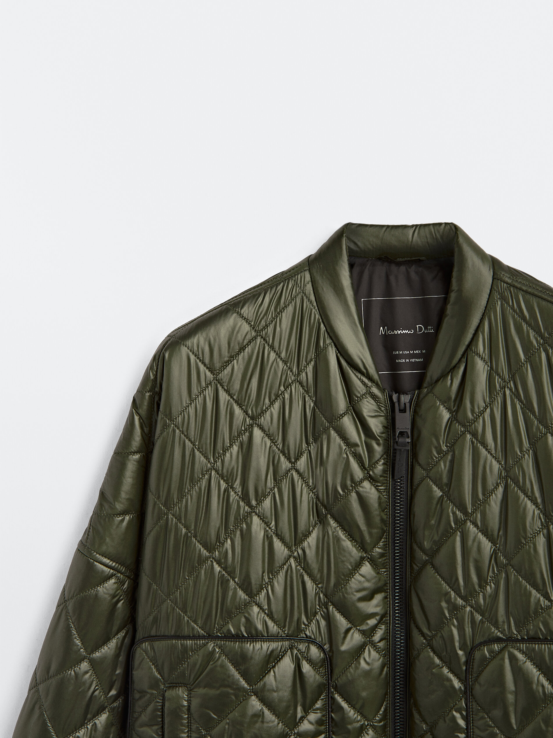 massimo dutti bomber jacket
