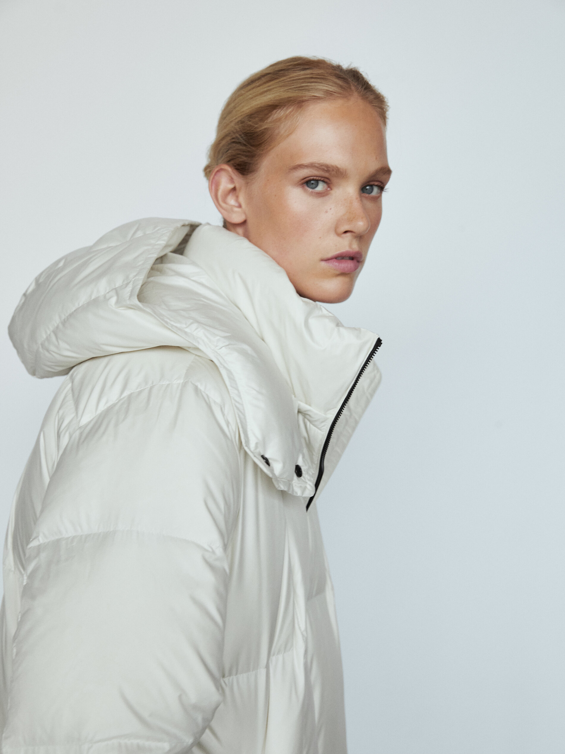 massimo dutti down coat