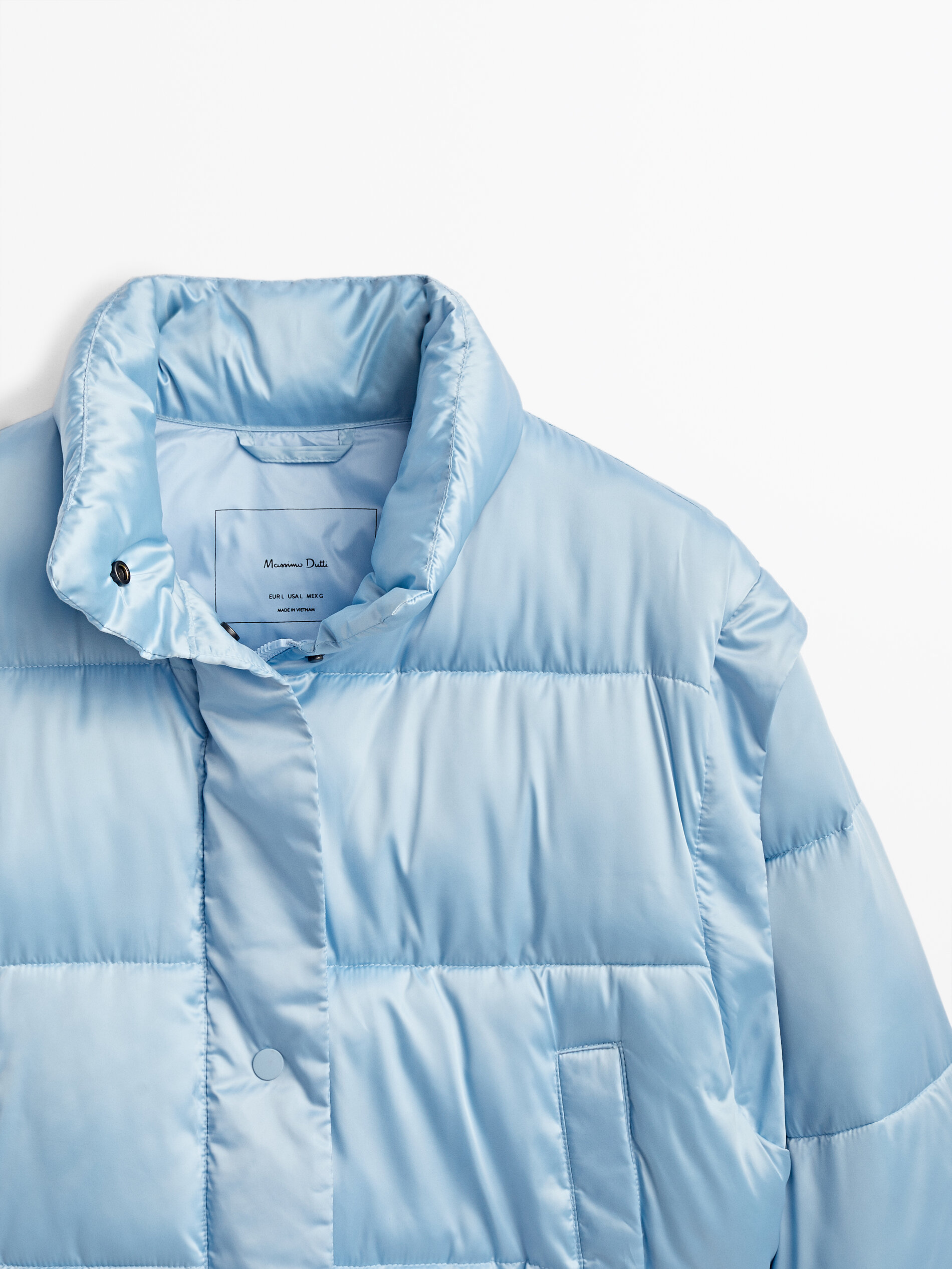 massimo dutti puffer jacket mens