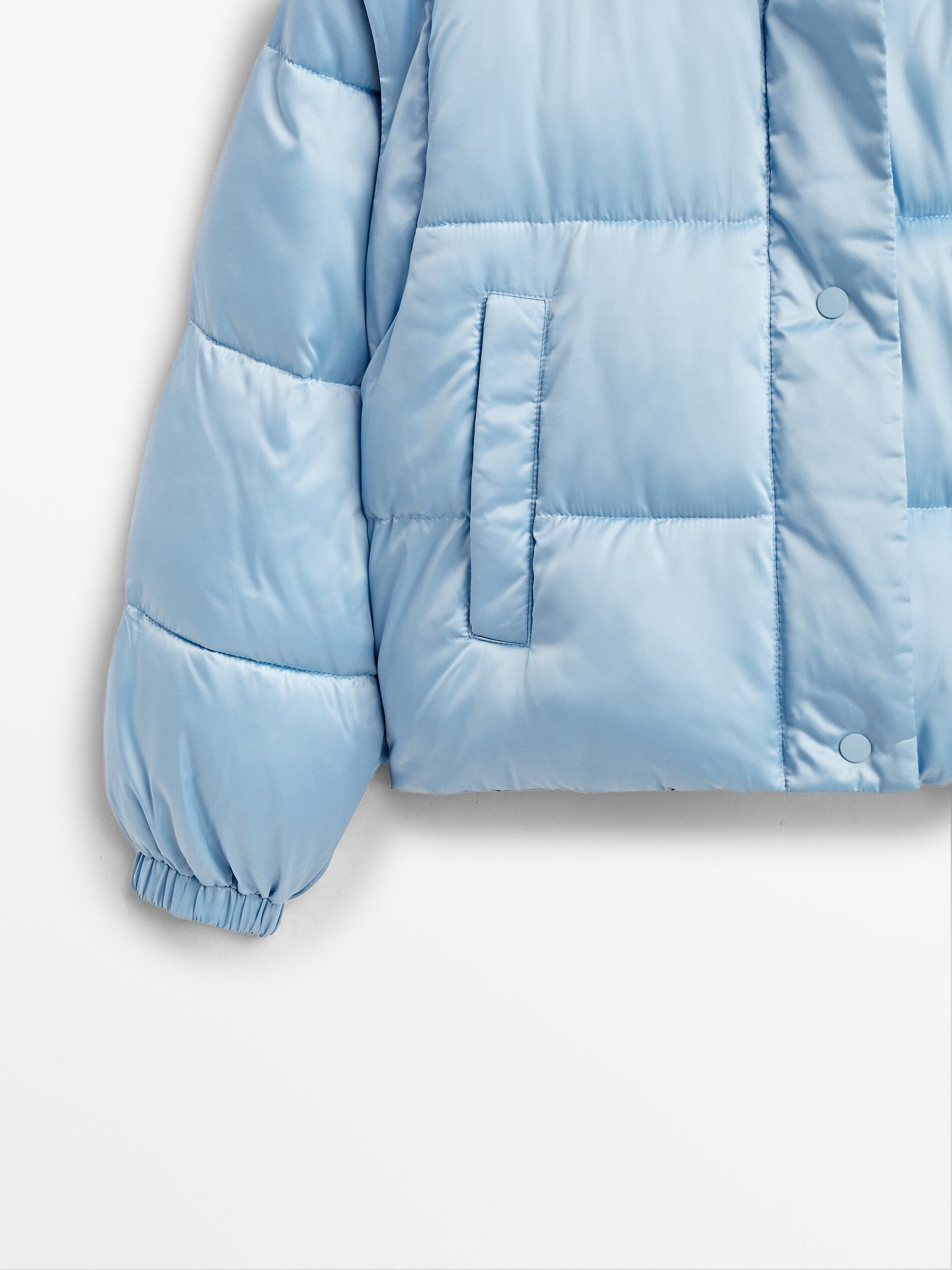 light blue puffer jacket men