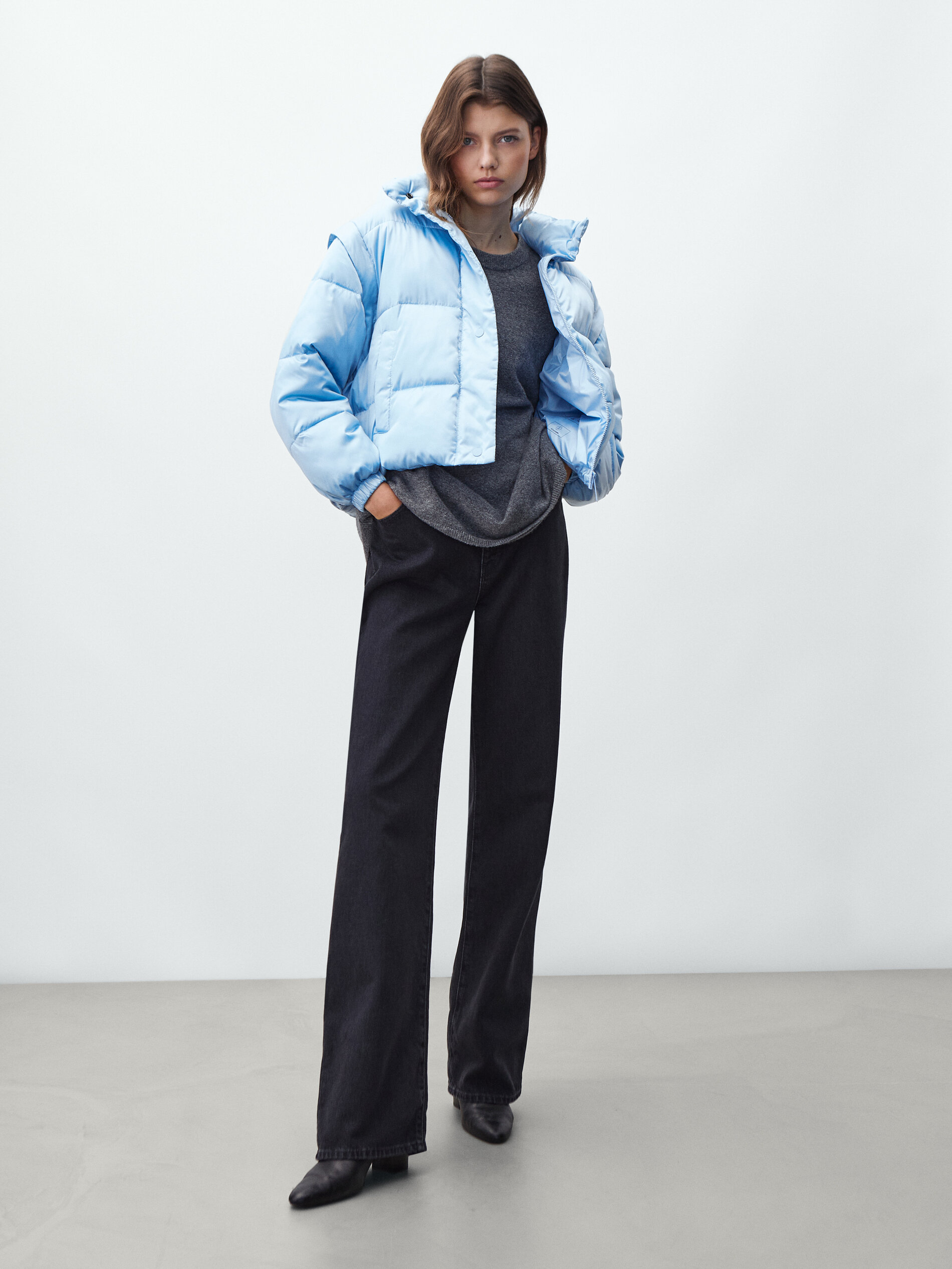 massimo dutti padded jacket