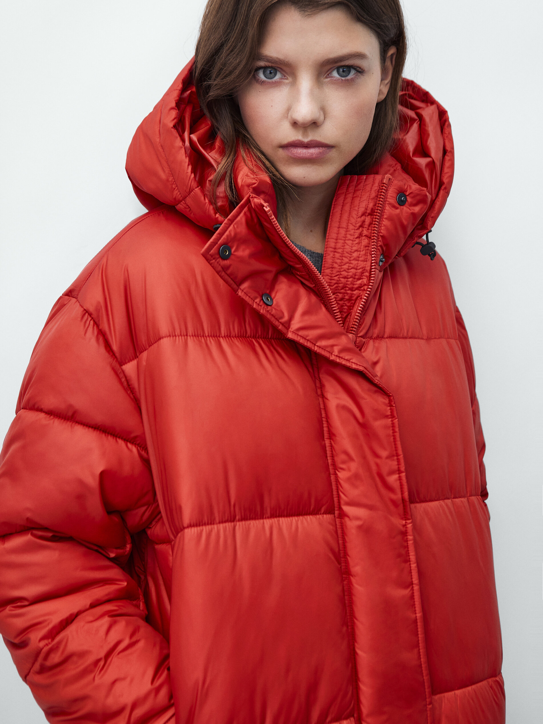 puffer jacket massimo dutti