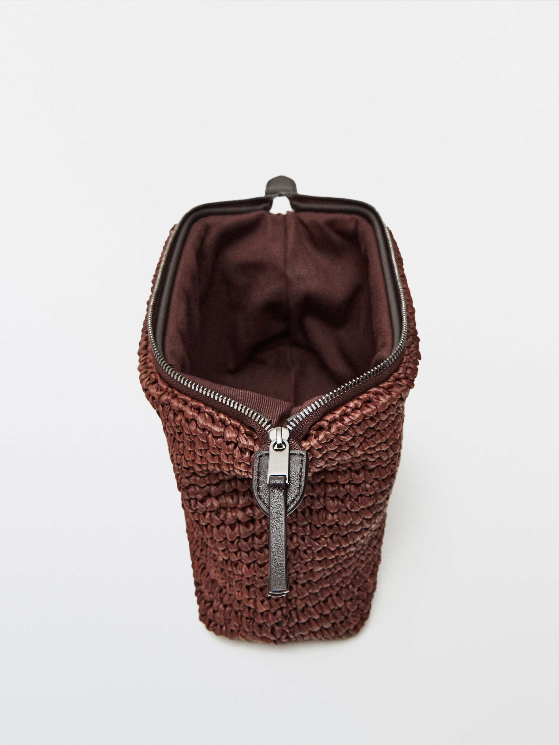 raffia pouch
