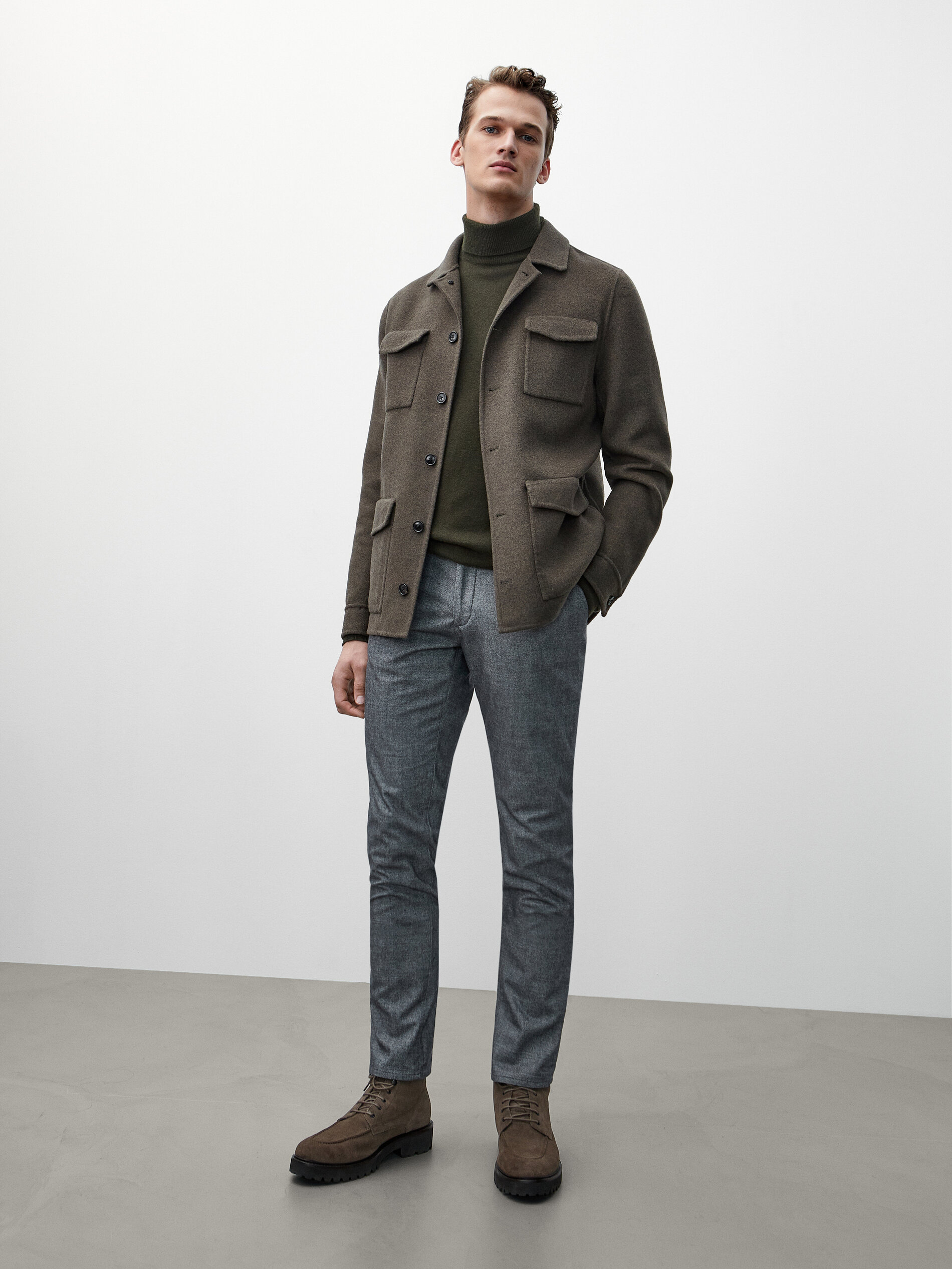 massimo dutti field jacket