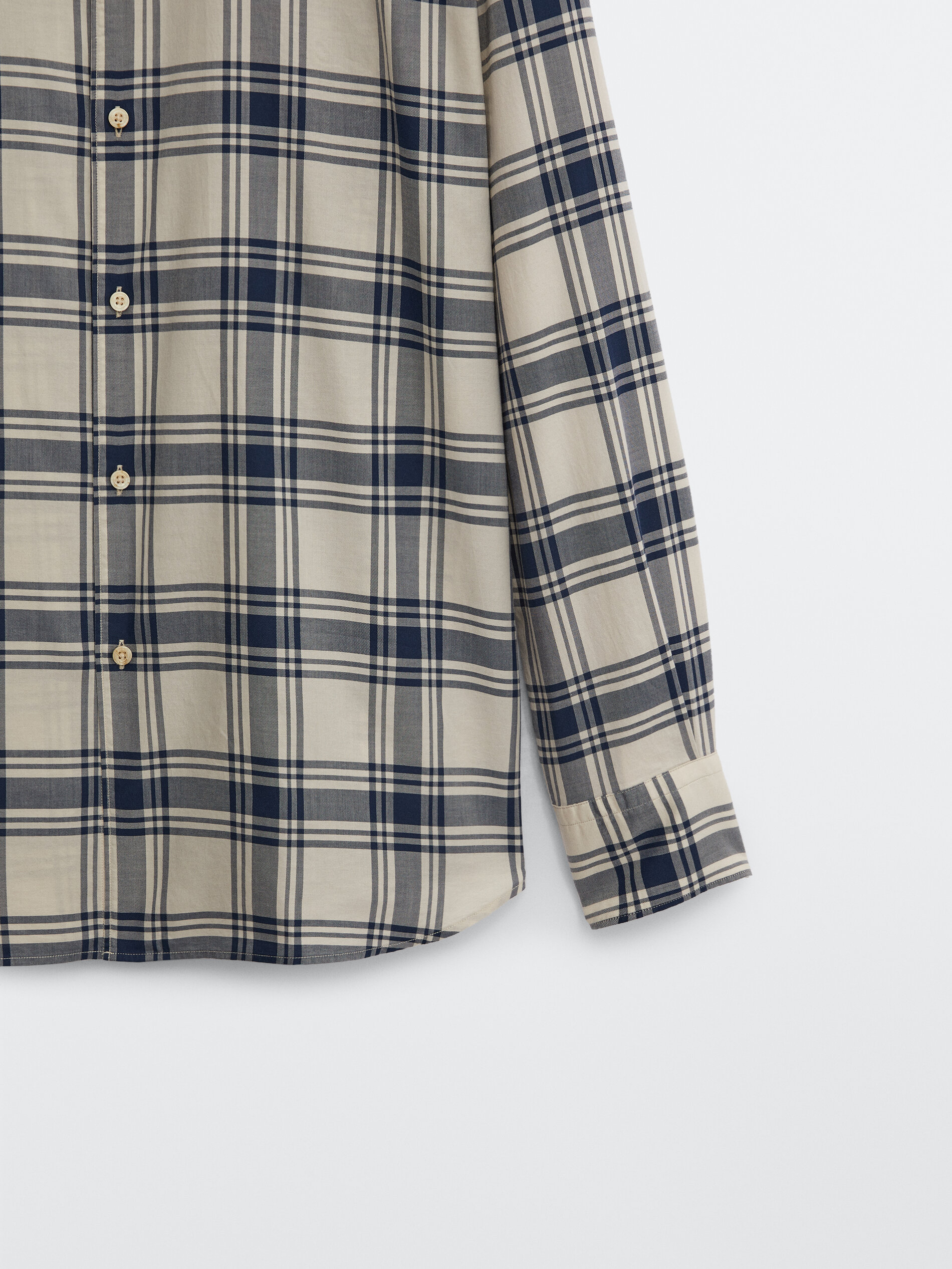 100% cotton shirt Massimo Dutti 