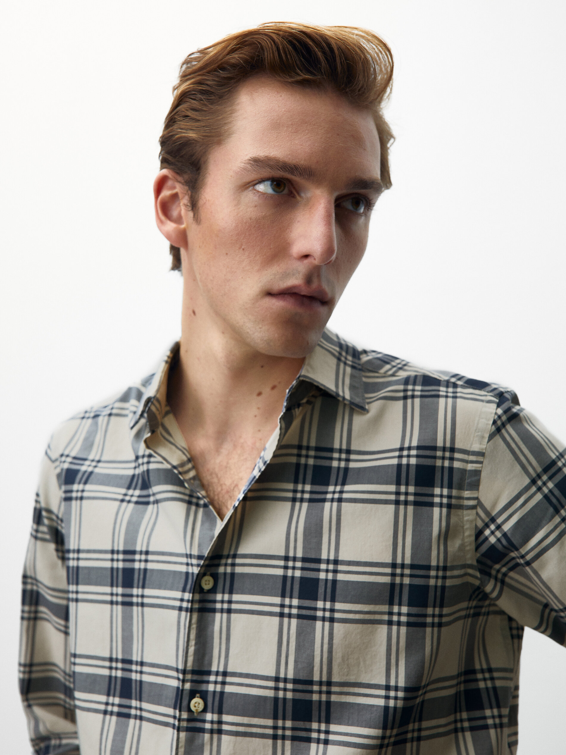 100% cotton shirt Massimo Dutti 