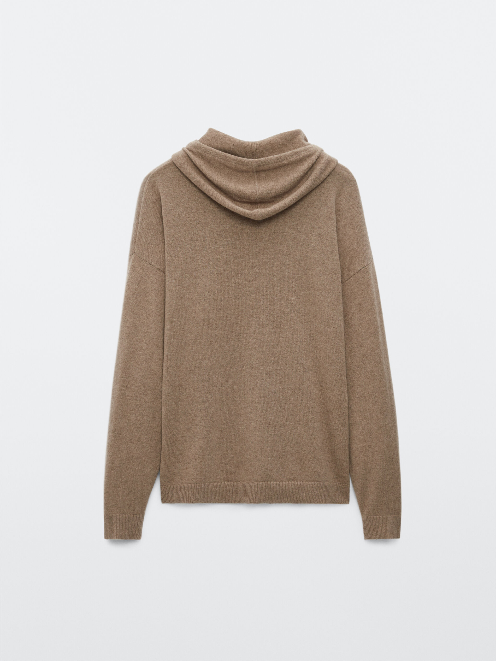 null´s 100% cashmere knit hoodie Massimo Dutti Israel