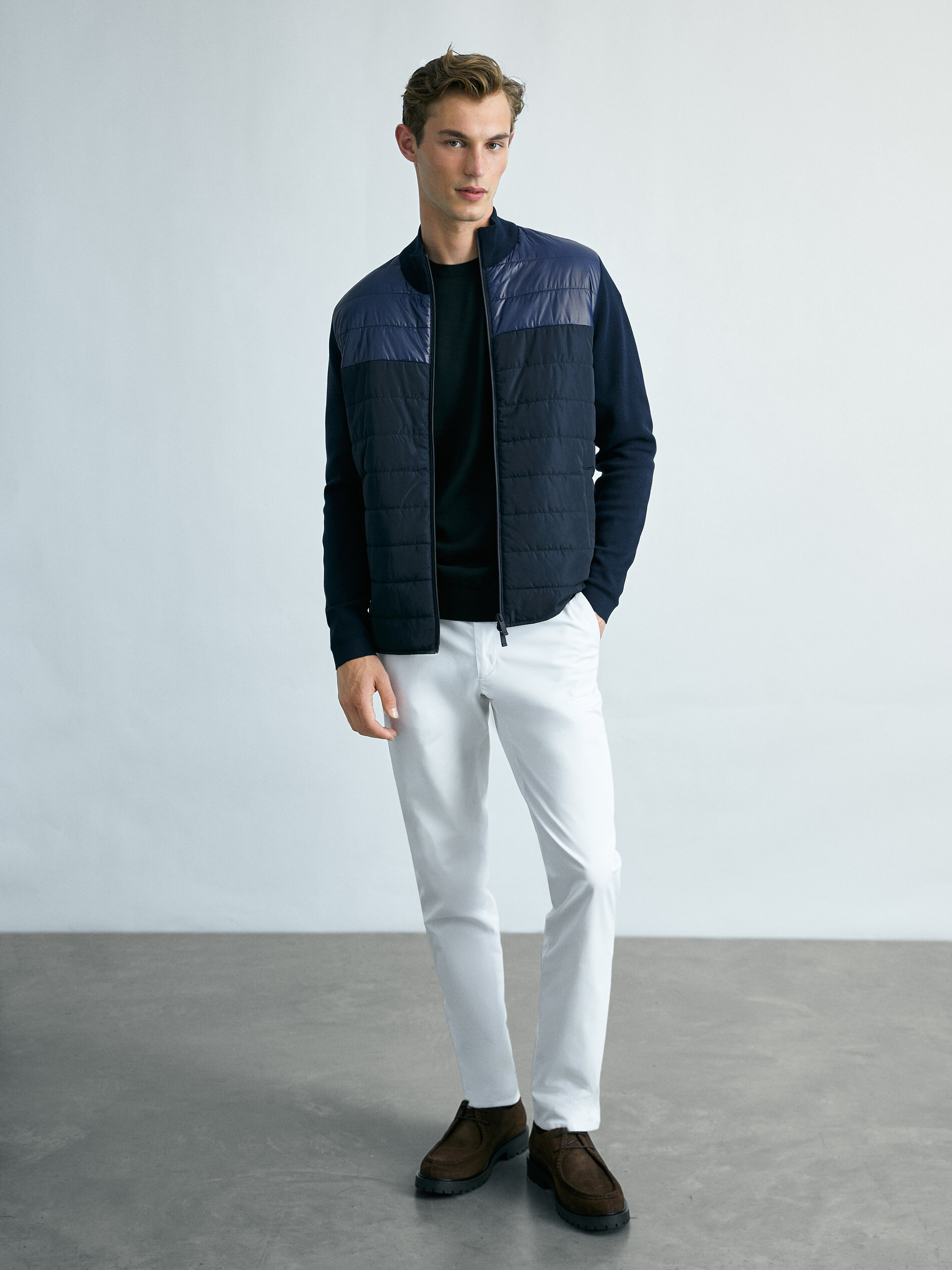 massimo dutti blue jacket