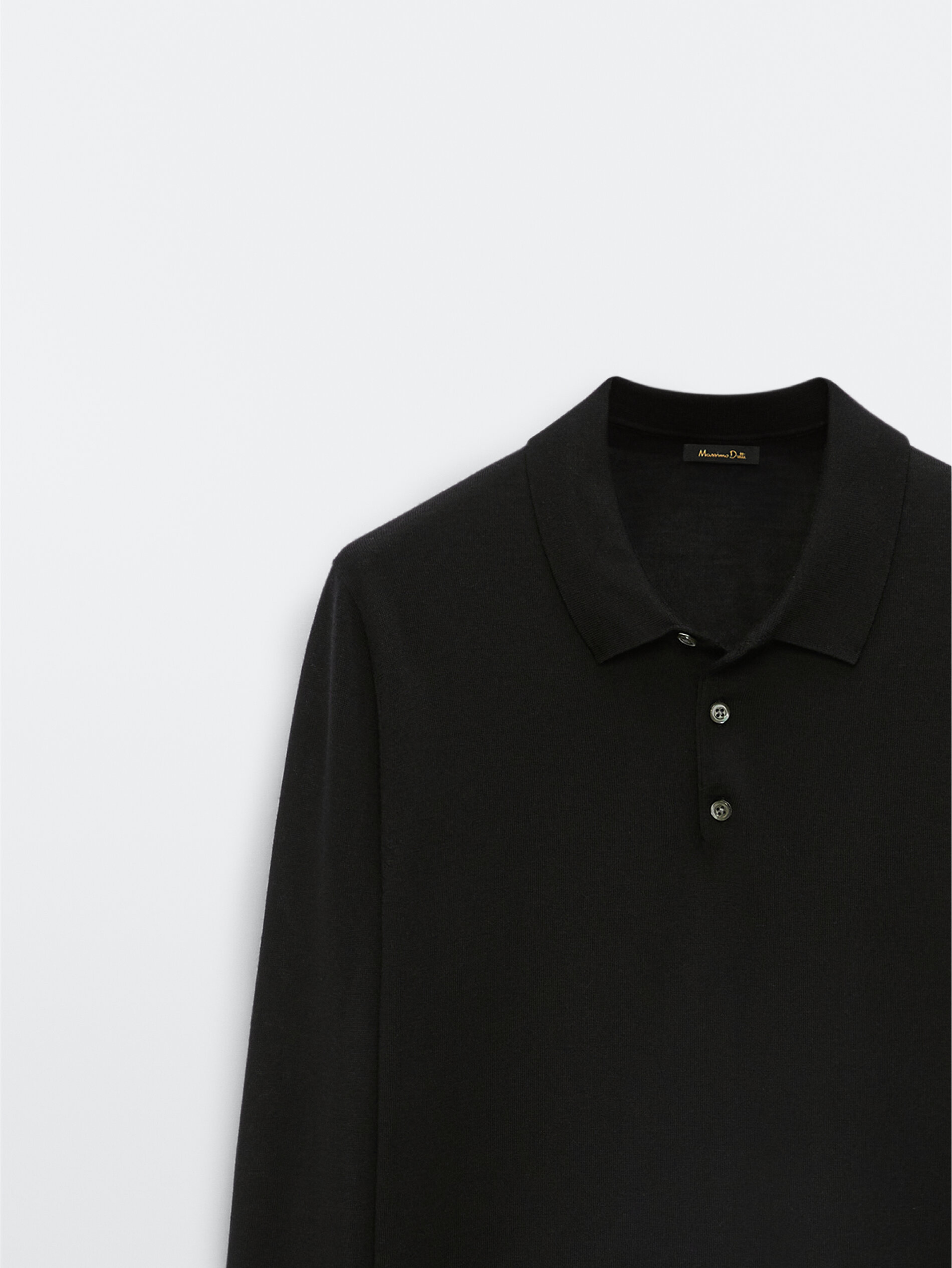 button down polo sweater