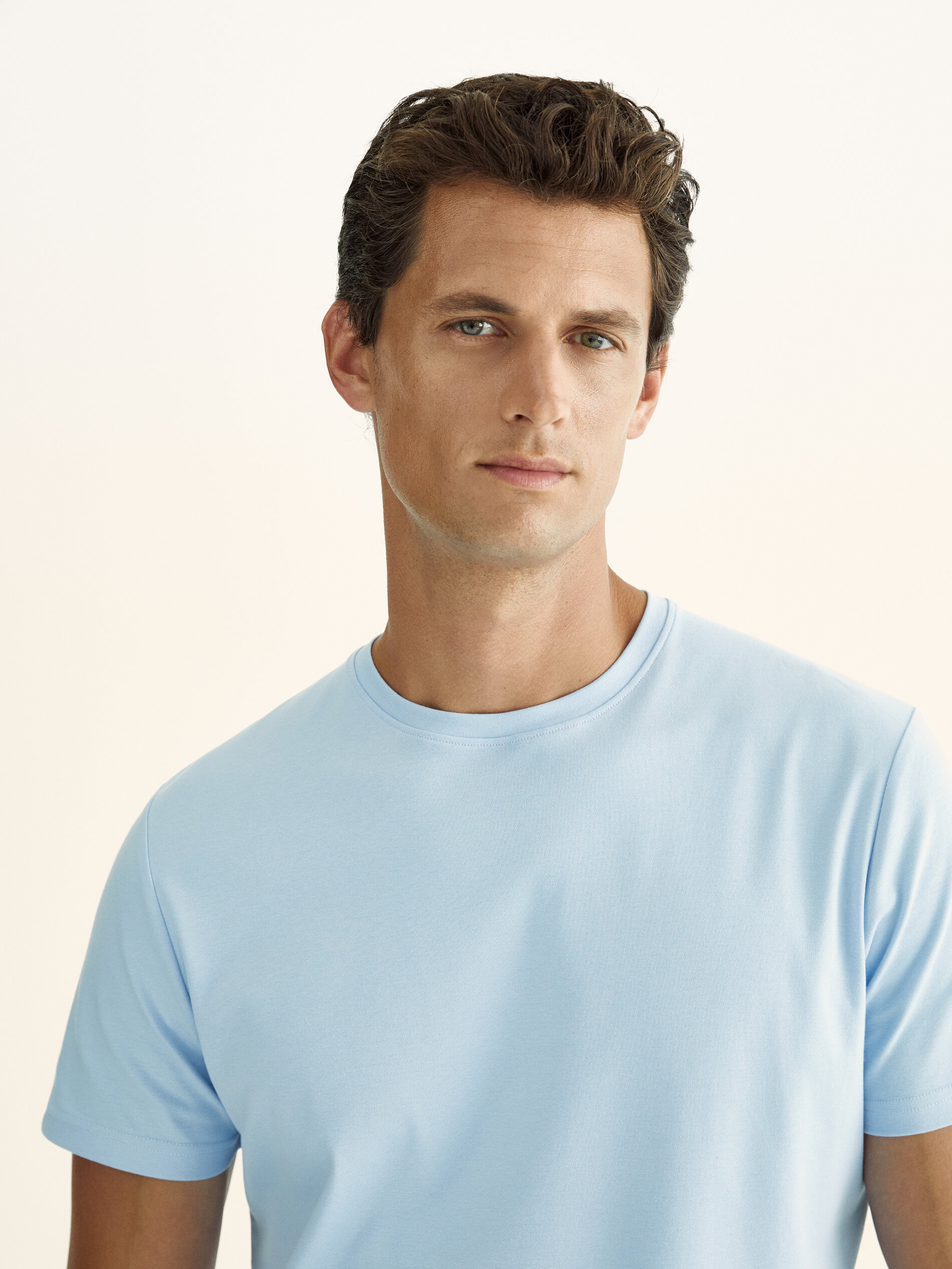 mercerised cotton t shirt