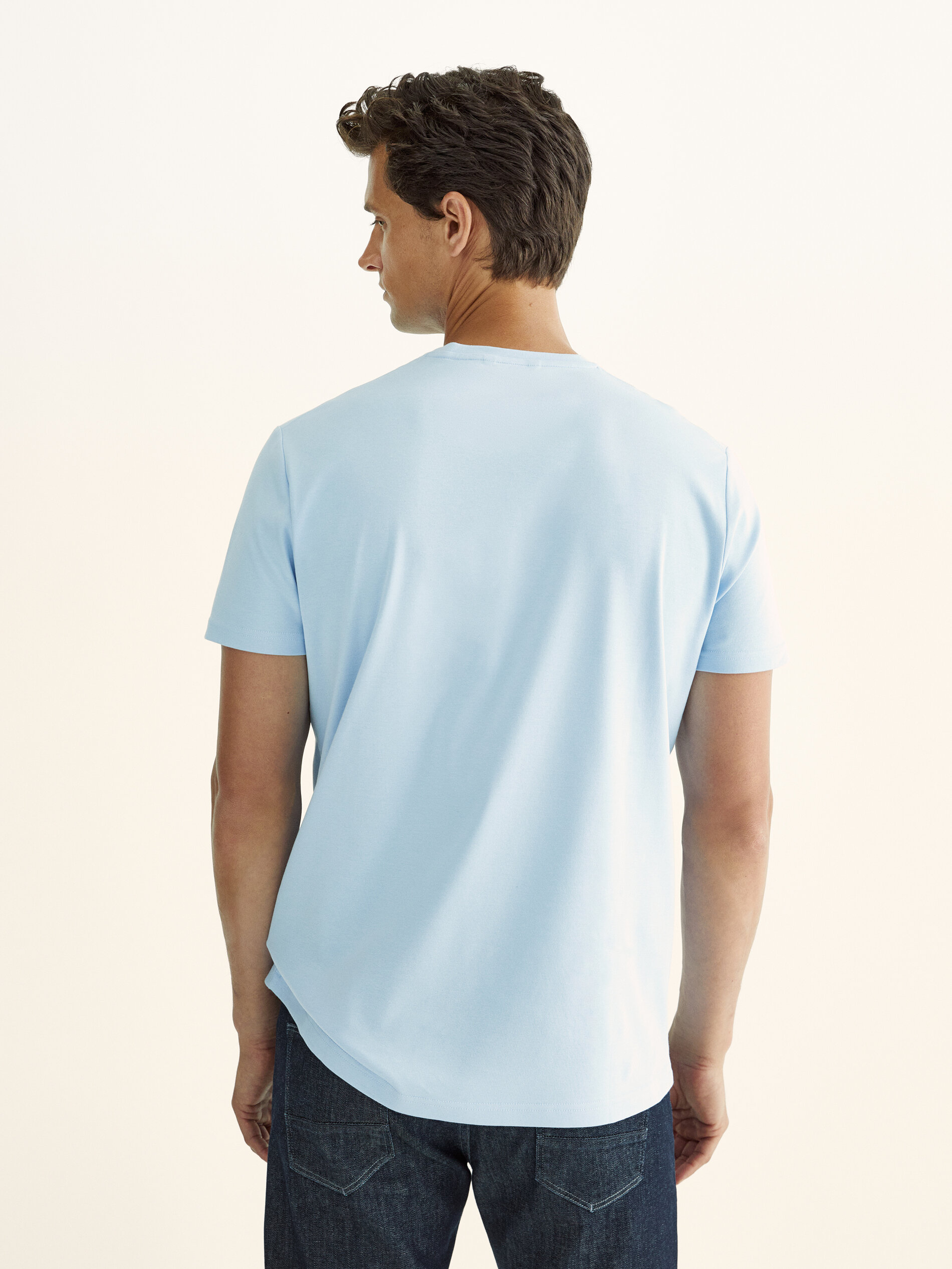 mercerised cotton t shirt