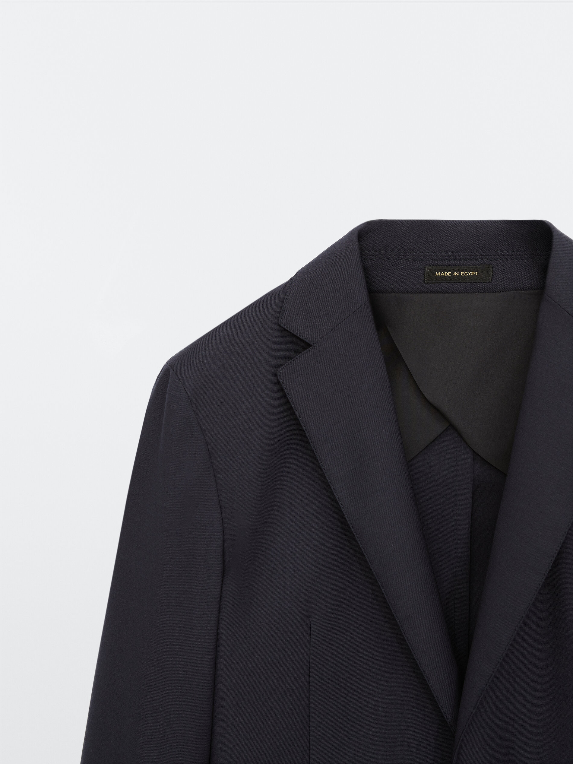 massimo dutti navy jacket