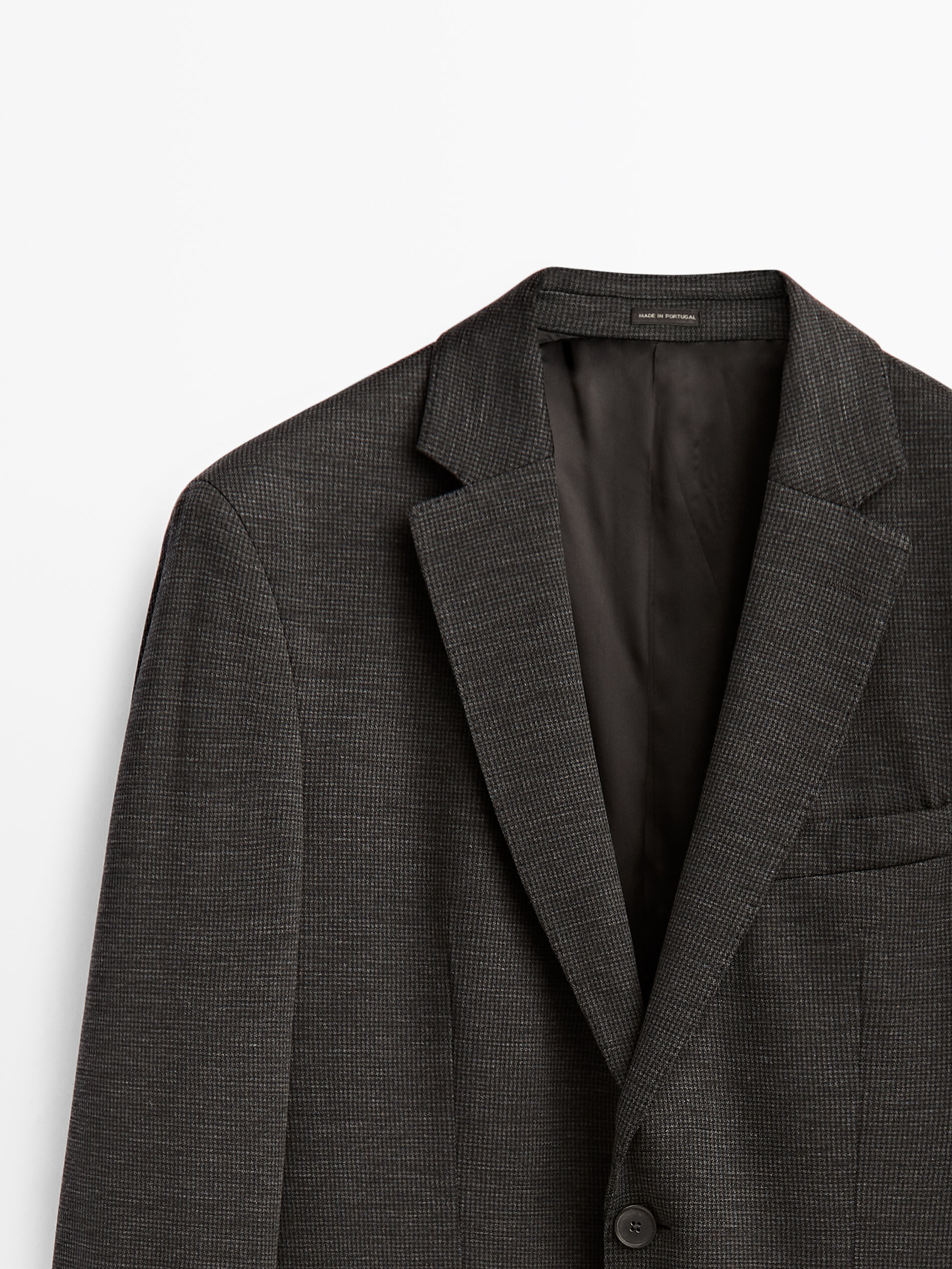 massimo dutti white blazer