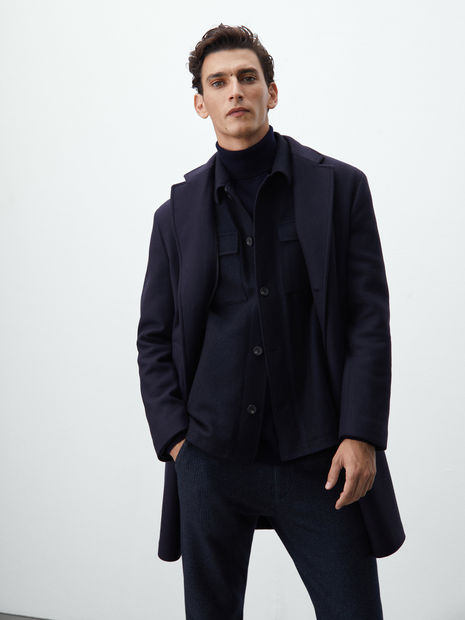 massimo dutti blue jacket