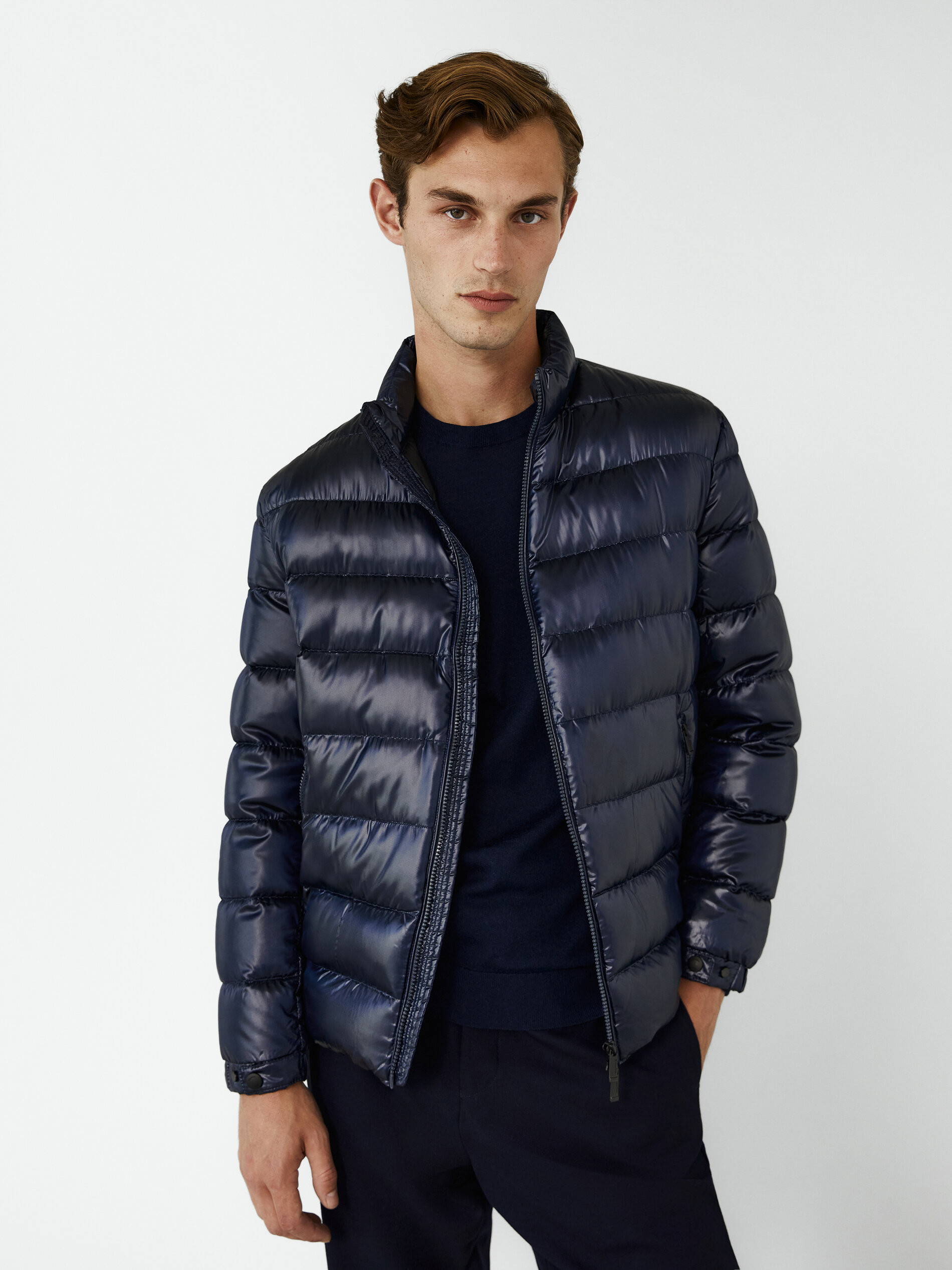 massimo dutti quilted jacket