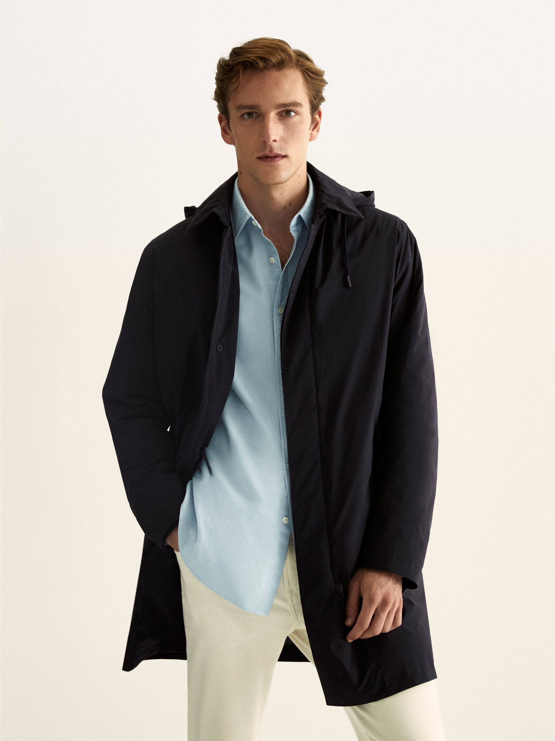 s Technical down trench jacket Massimo 