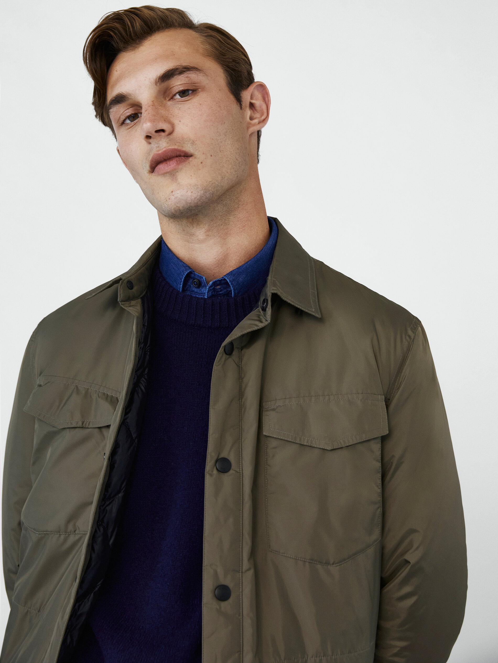 massimo dutti field jacket