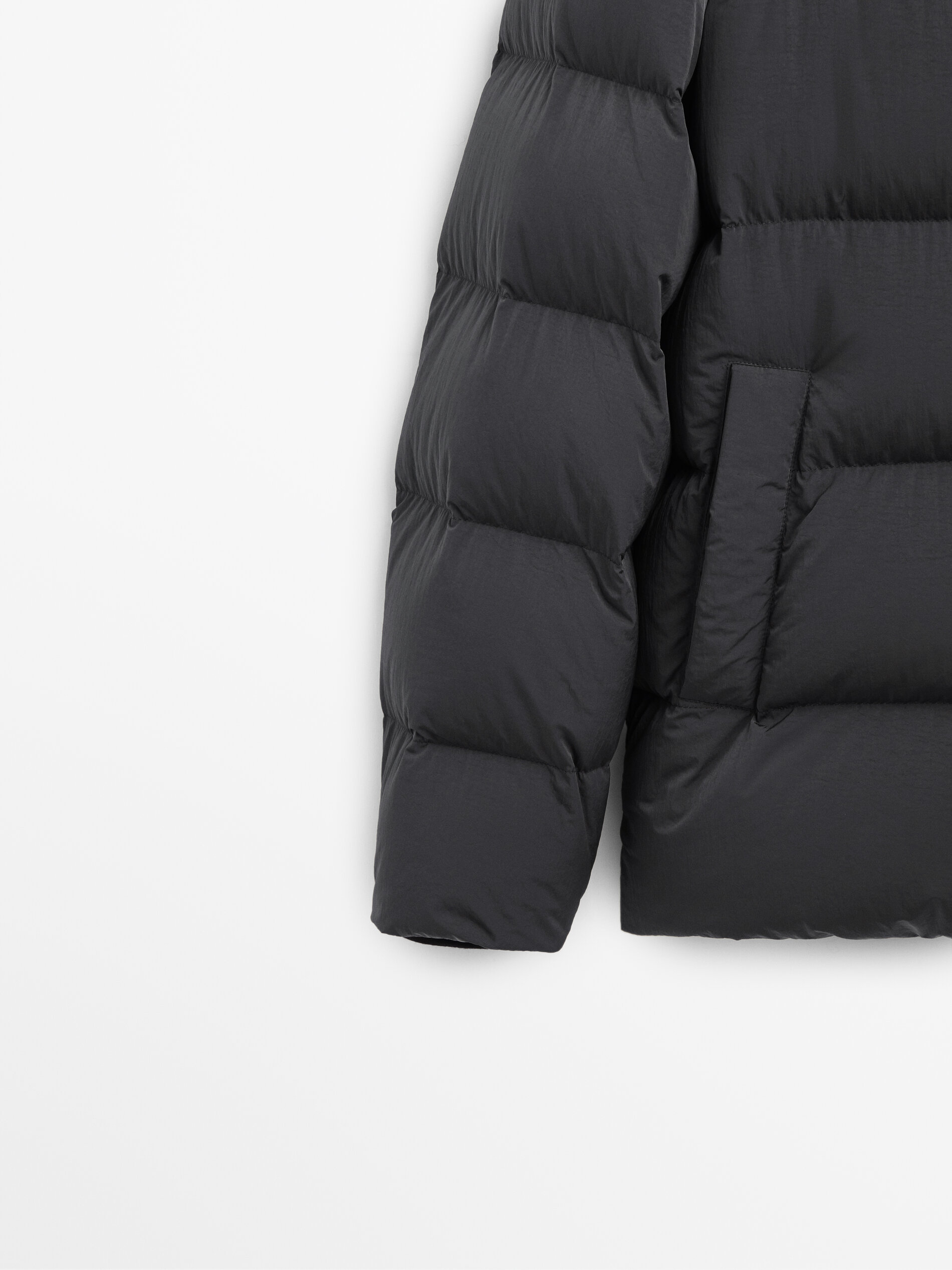 massimo dutti puffer jacket mens