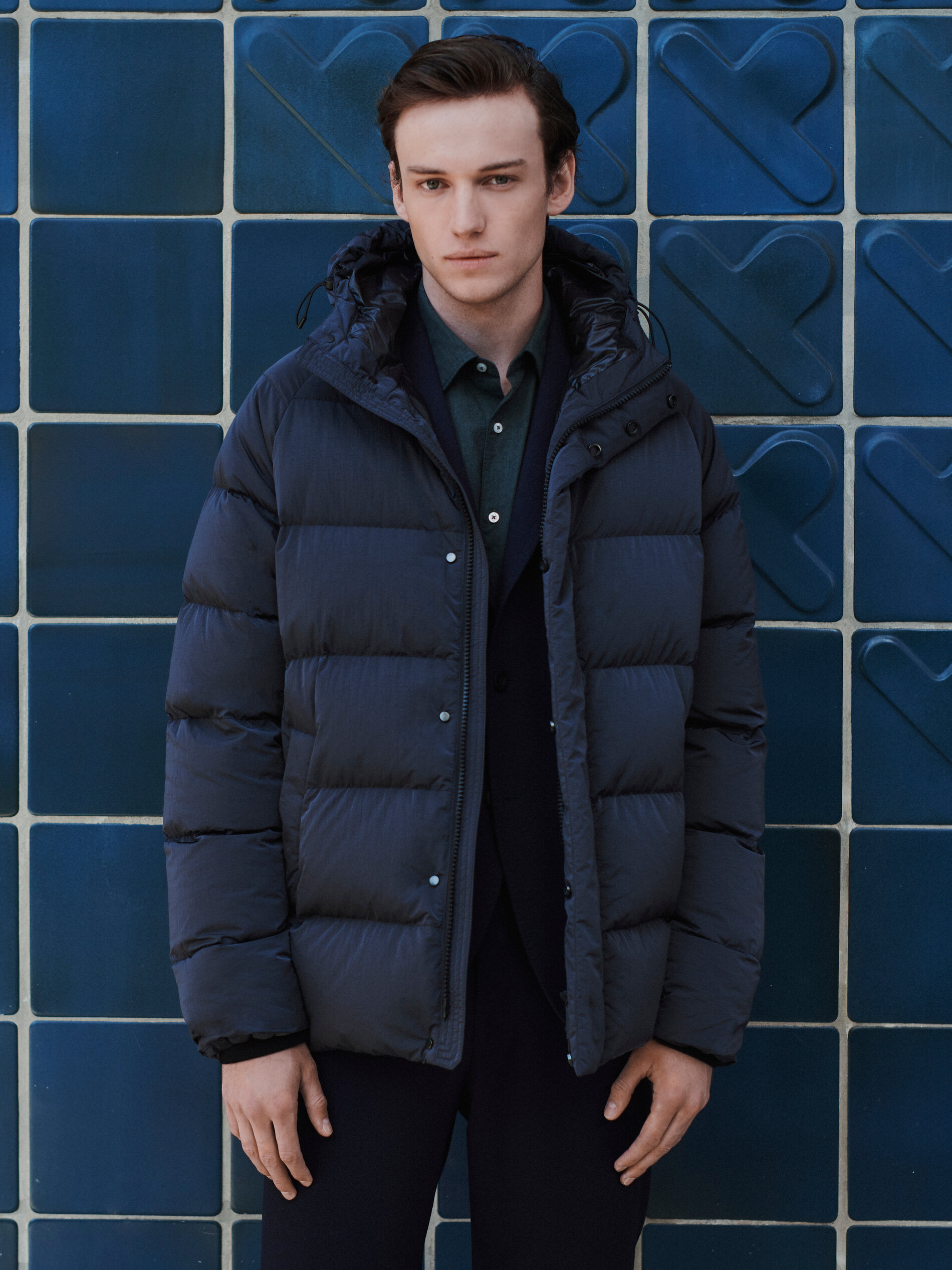 massimo dutti down coat