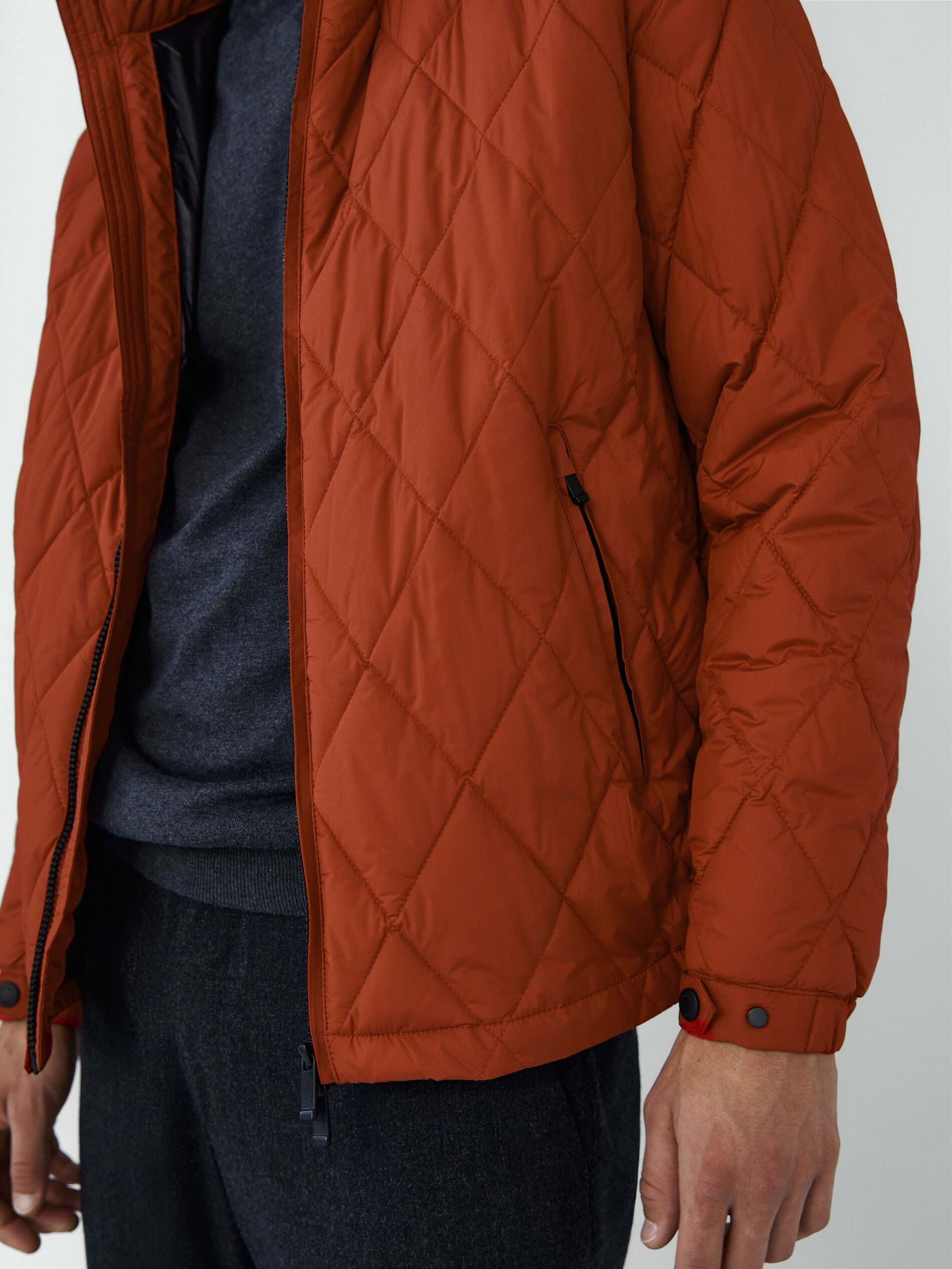massimo dutti quilted jacket
