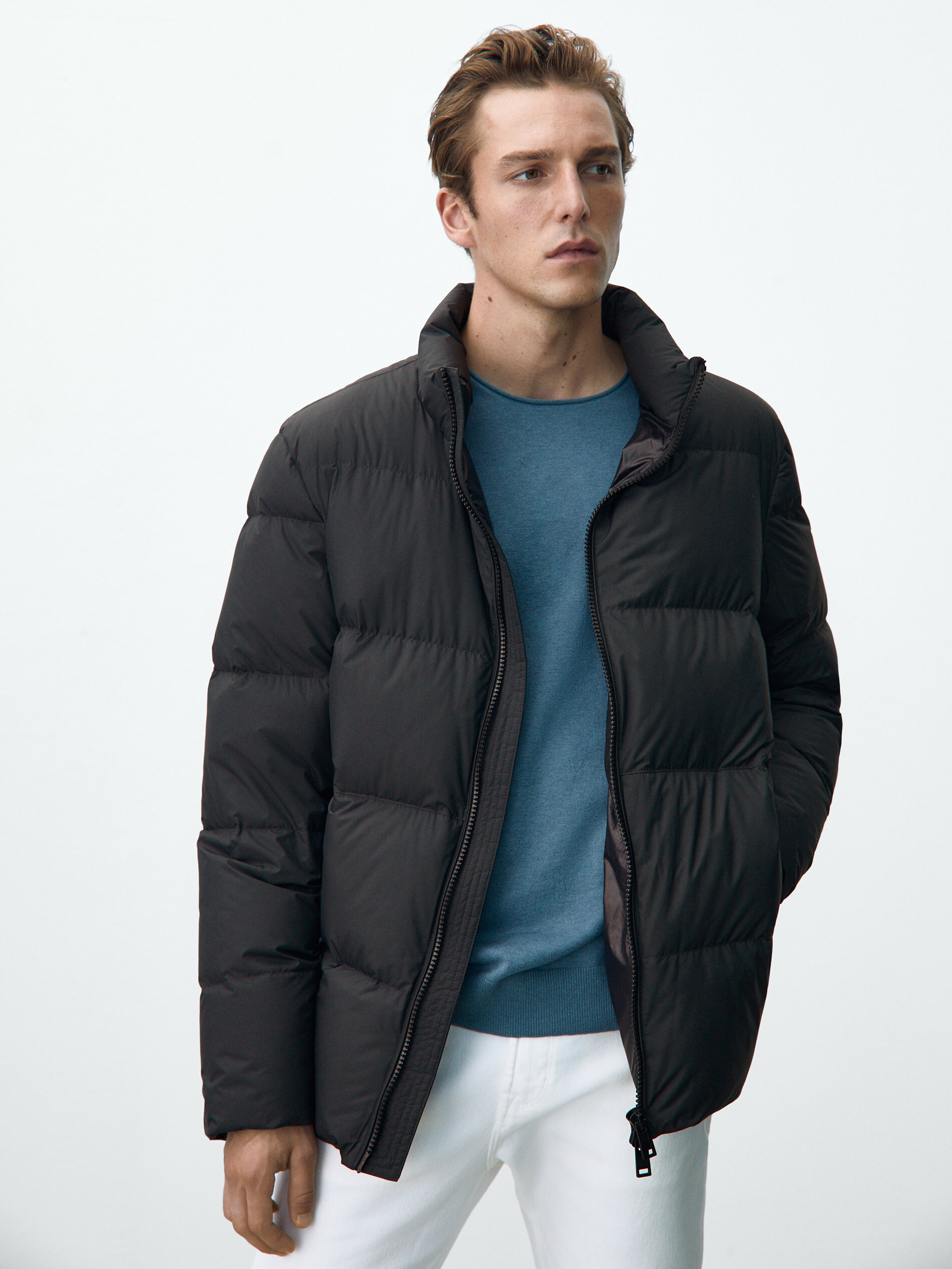 down jacket massimo dutti