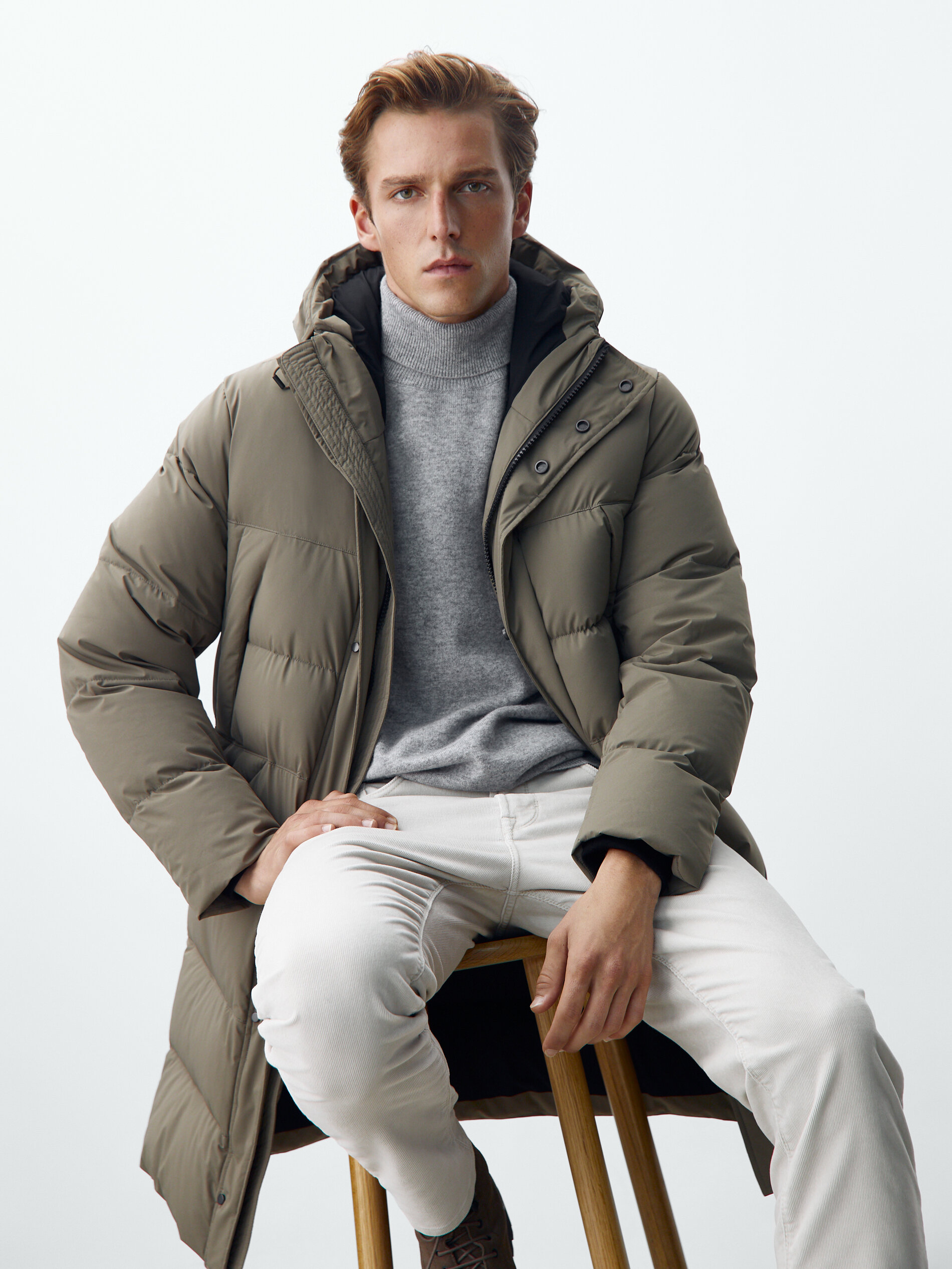 massimo dutti puffer