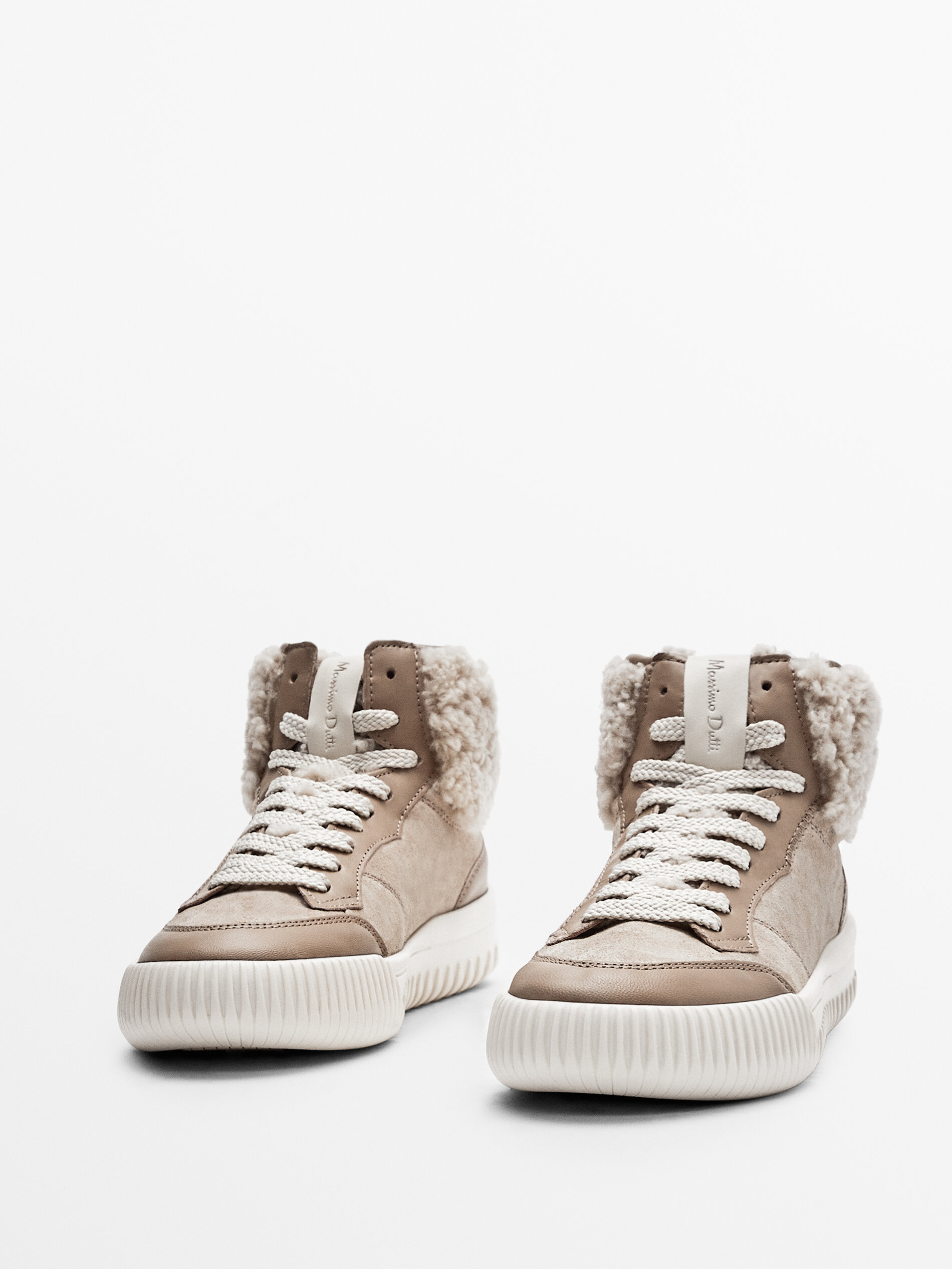 sheepskin trainers