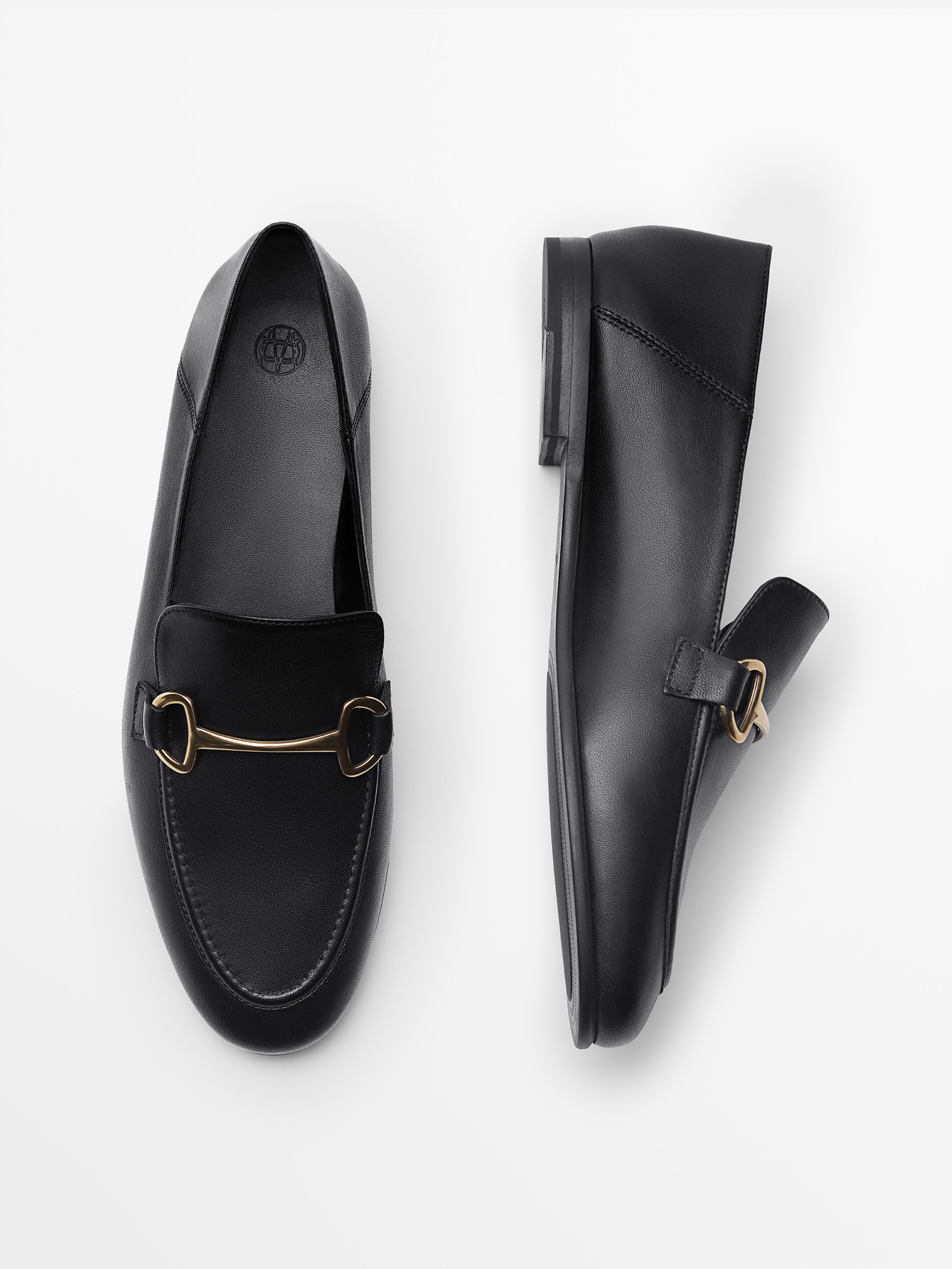 Massimo dutti loafers shoes Clearance