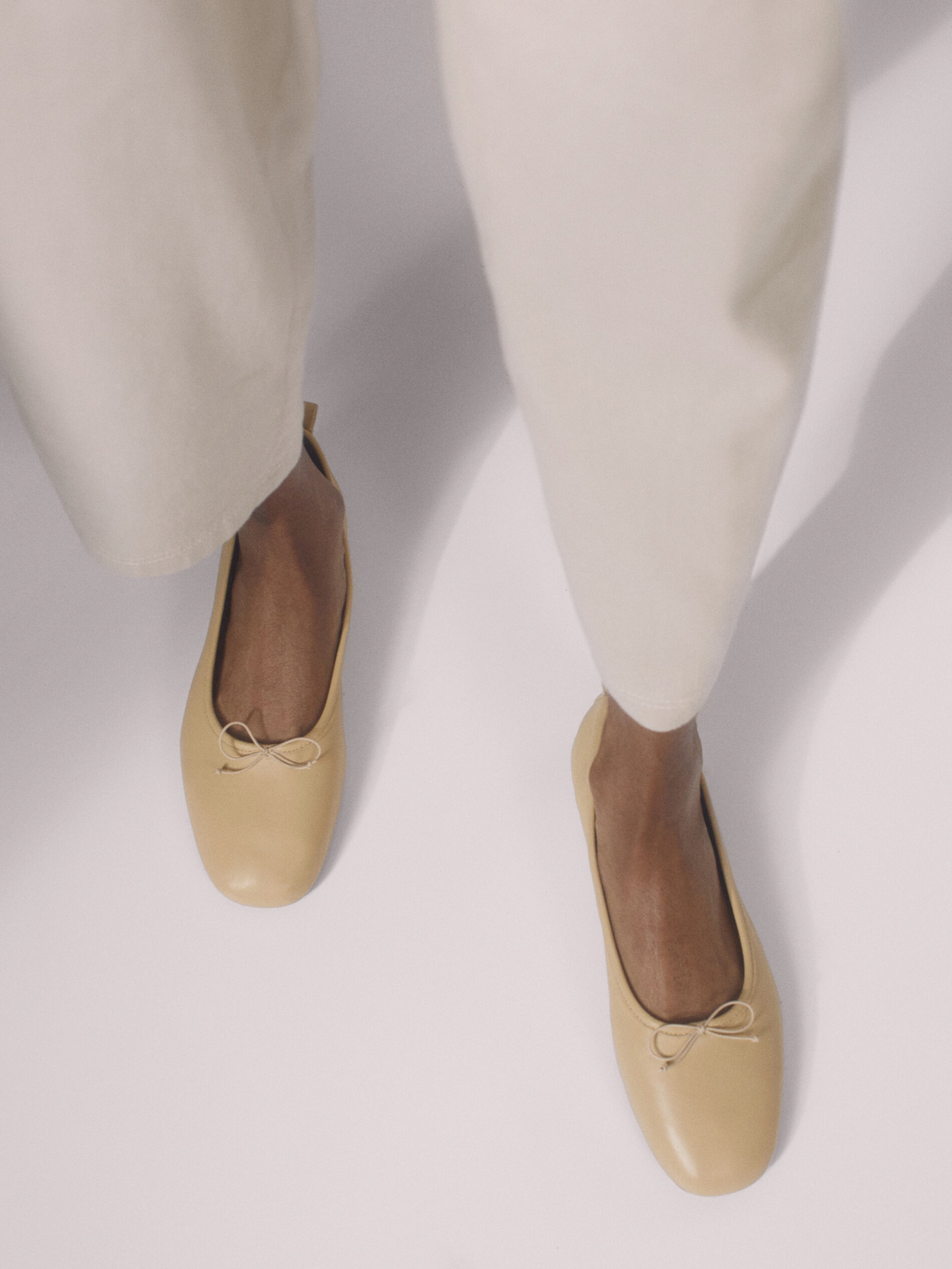 Massimo dutti ballet flats clearance