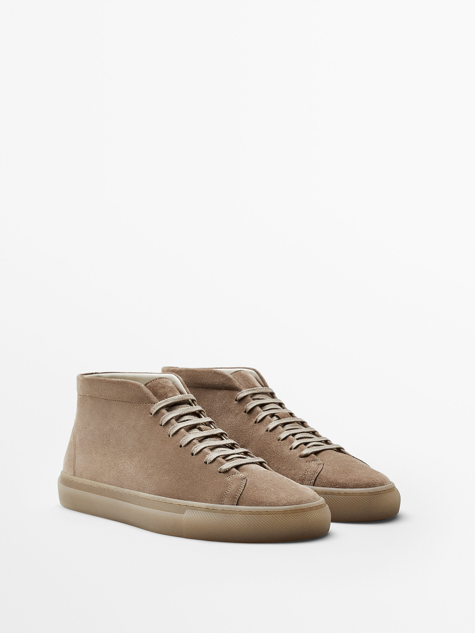 Leather high top trainers mens clearance