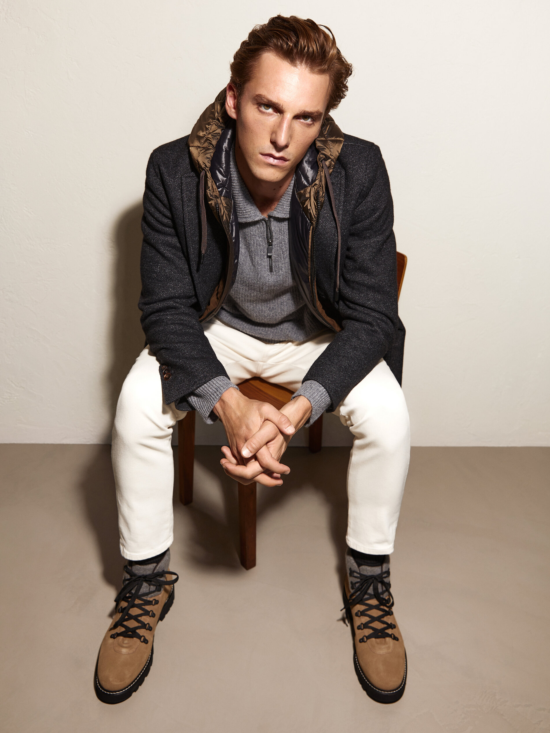 coloured leather boots