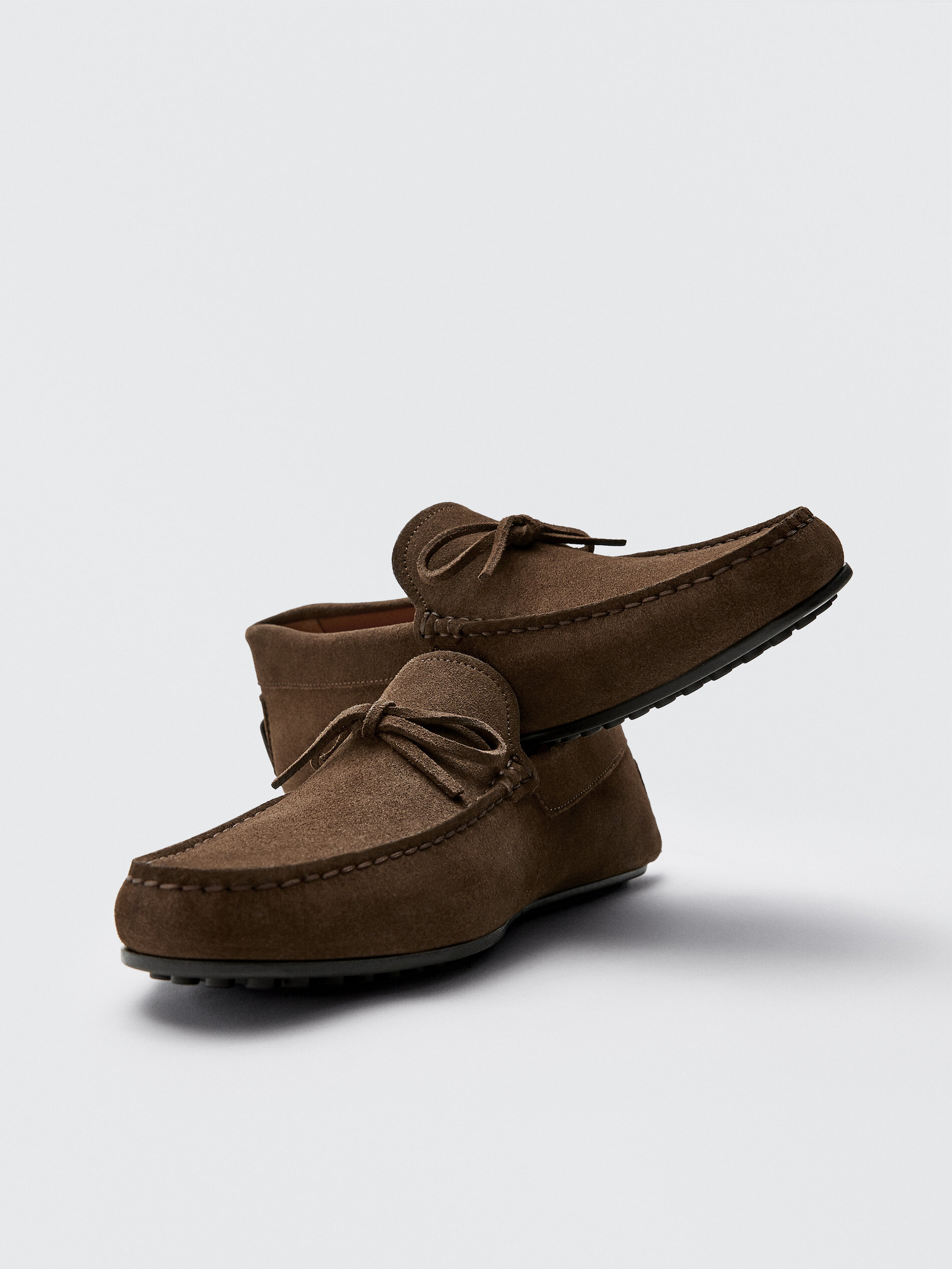 Coloured suede loafers clearance