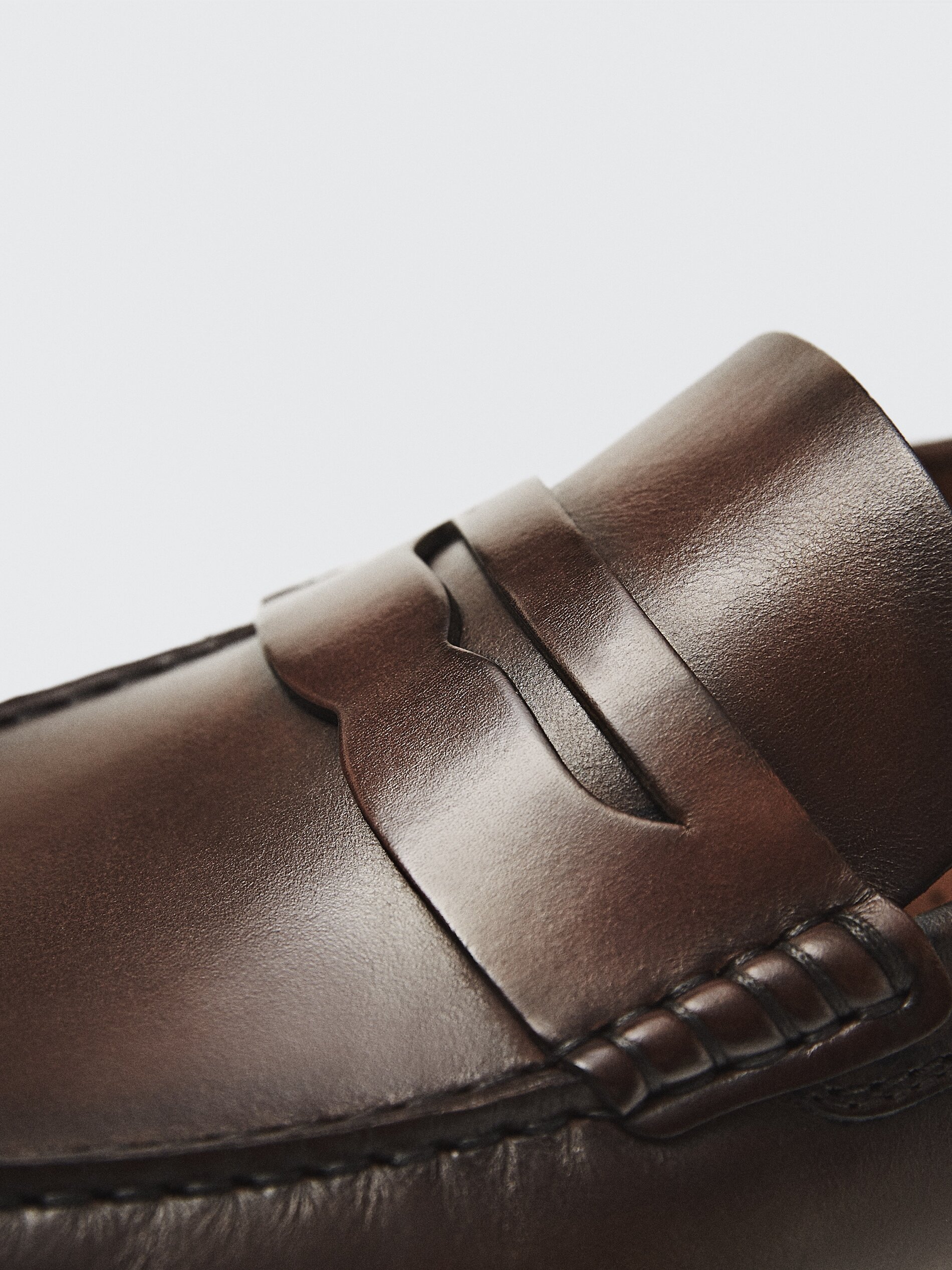 Nappa leather loafers clearance